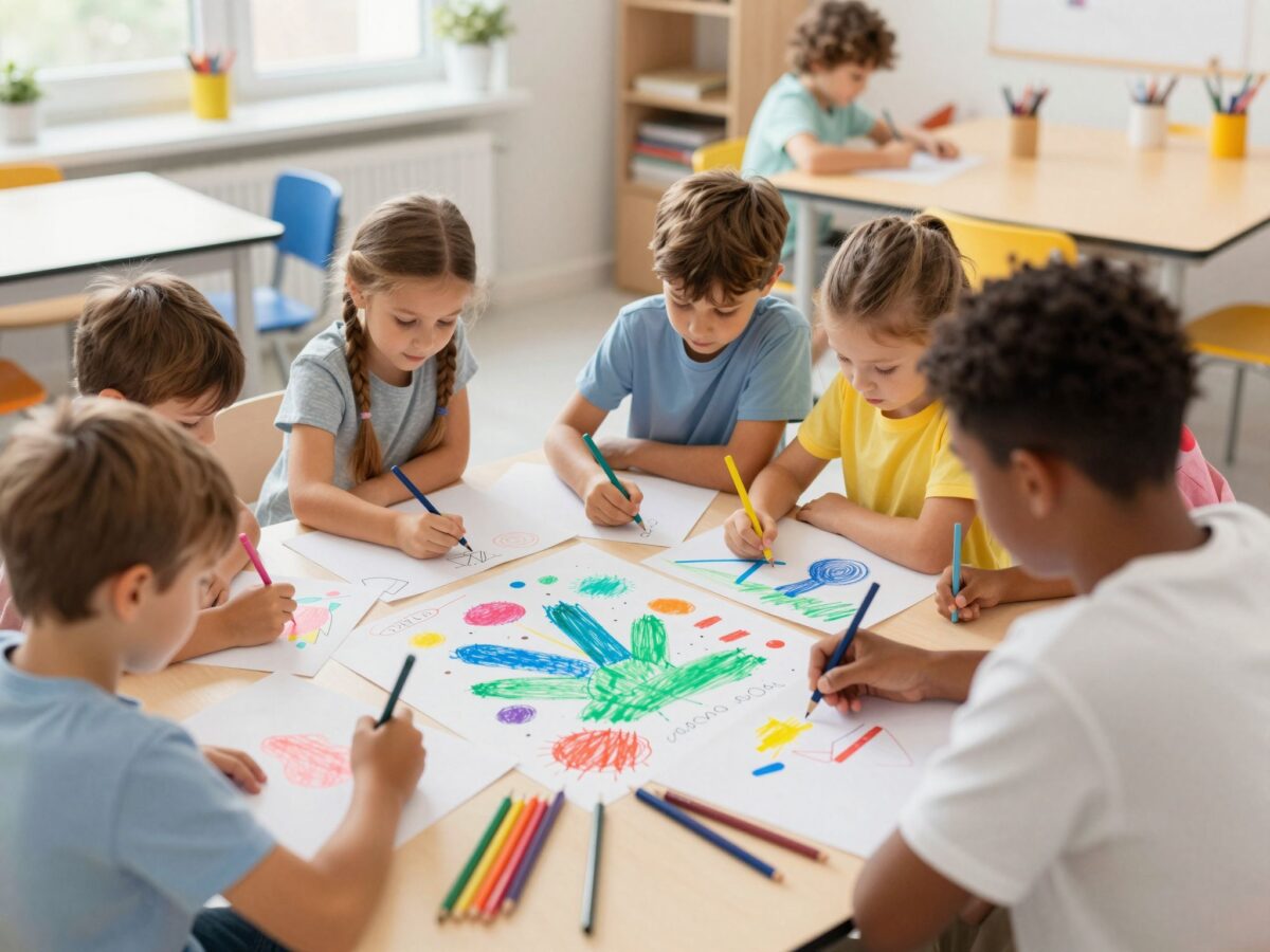 Fejlesztő játékok rajzolással: hat kreatív ötlet, ami leköti az ovisokat