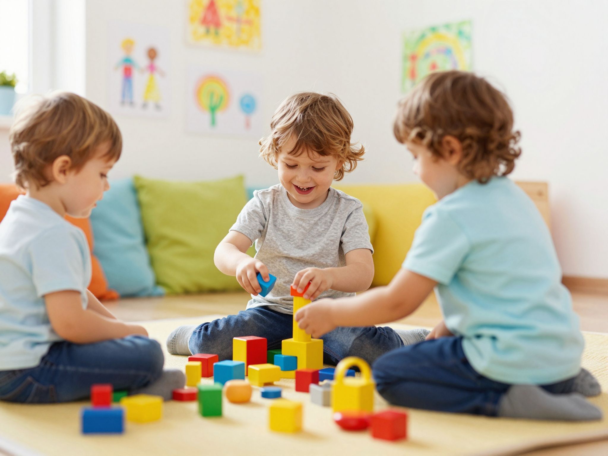Hároméves korban fontos a szocializációs képességek fejlesztése.