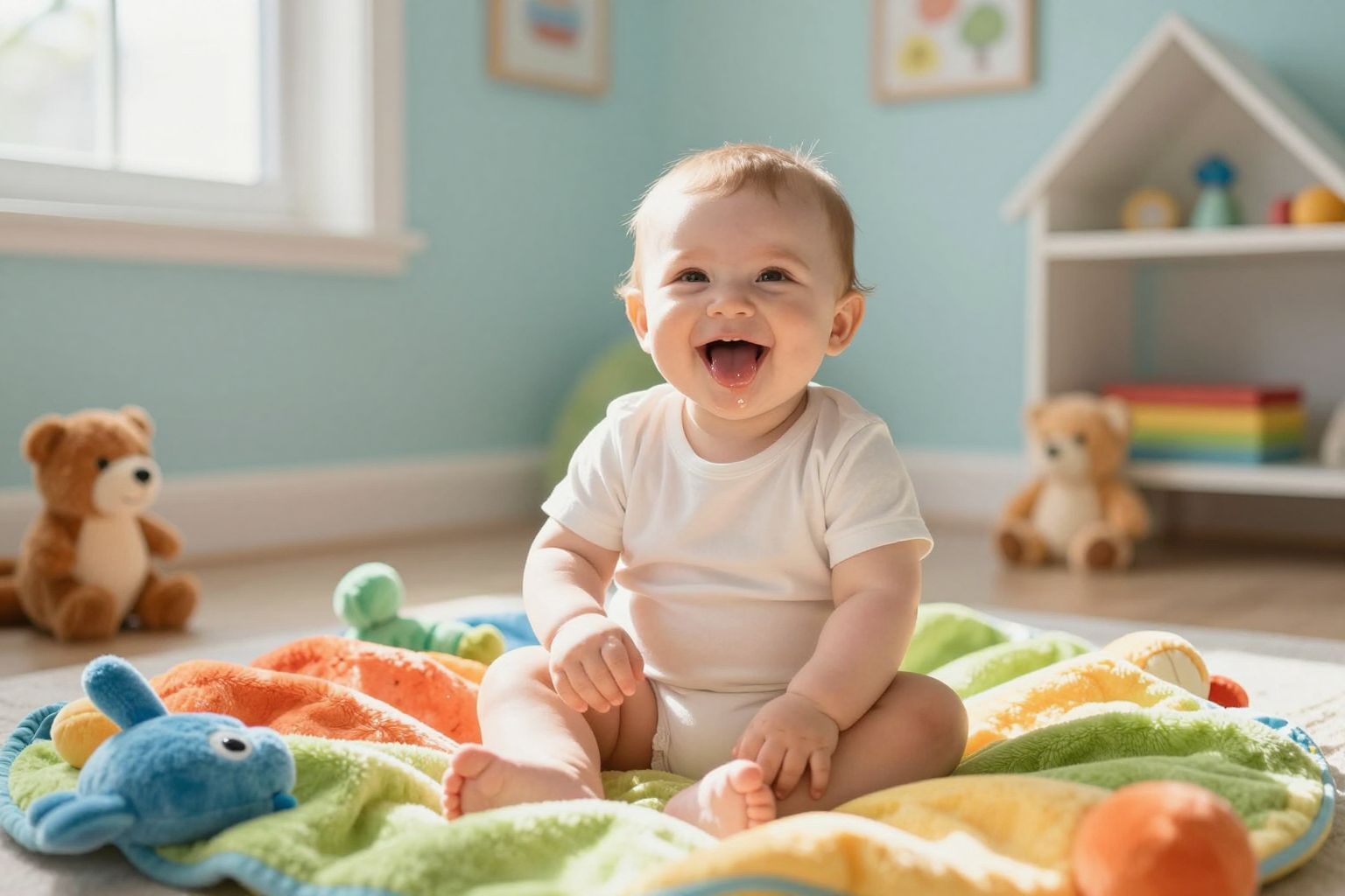 A szájmotoros készségek fejlődése befolyásolja a nyáltermelést.