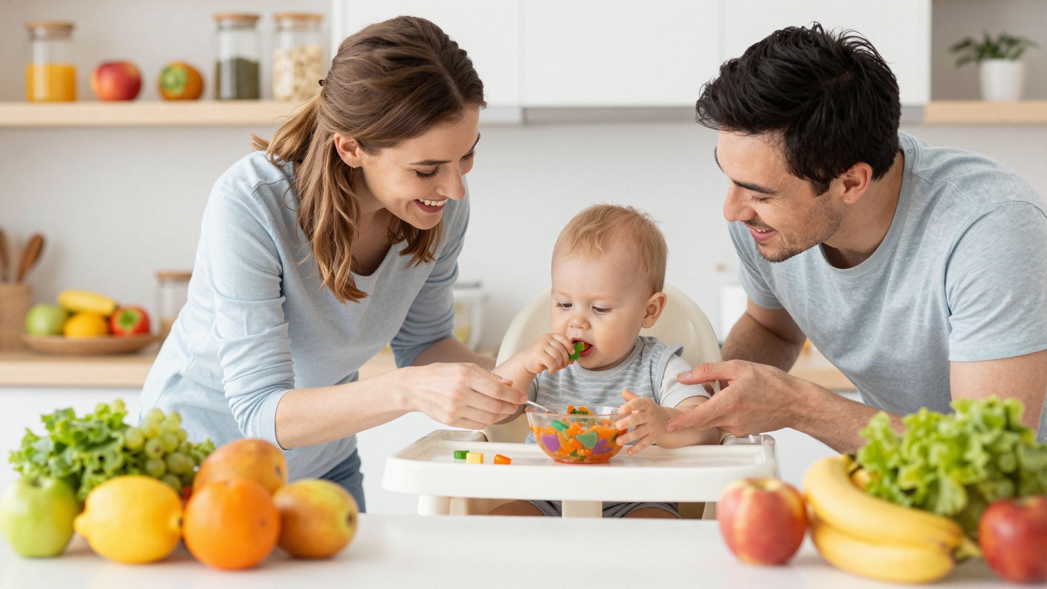 A szülői szorongás csökkentheti a gyermek étkezési zavarait.