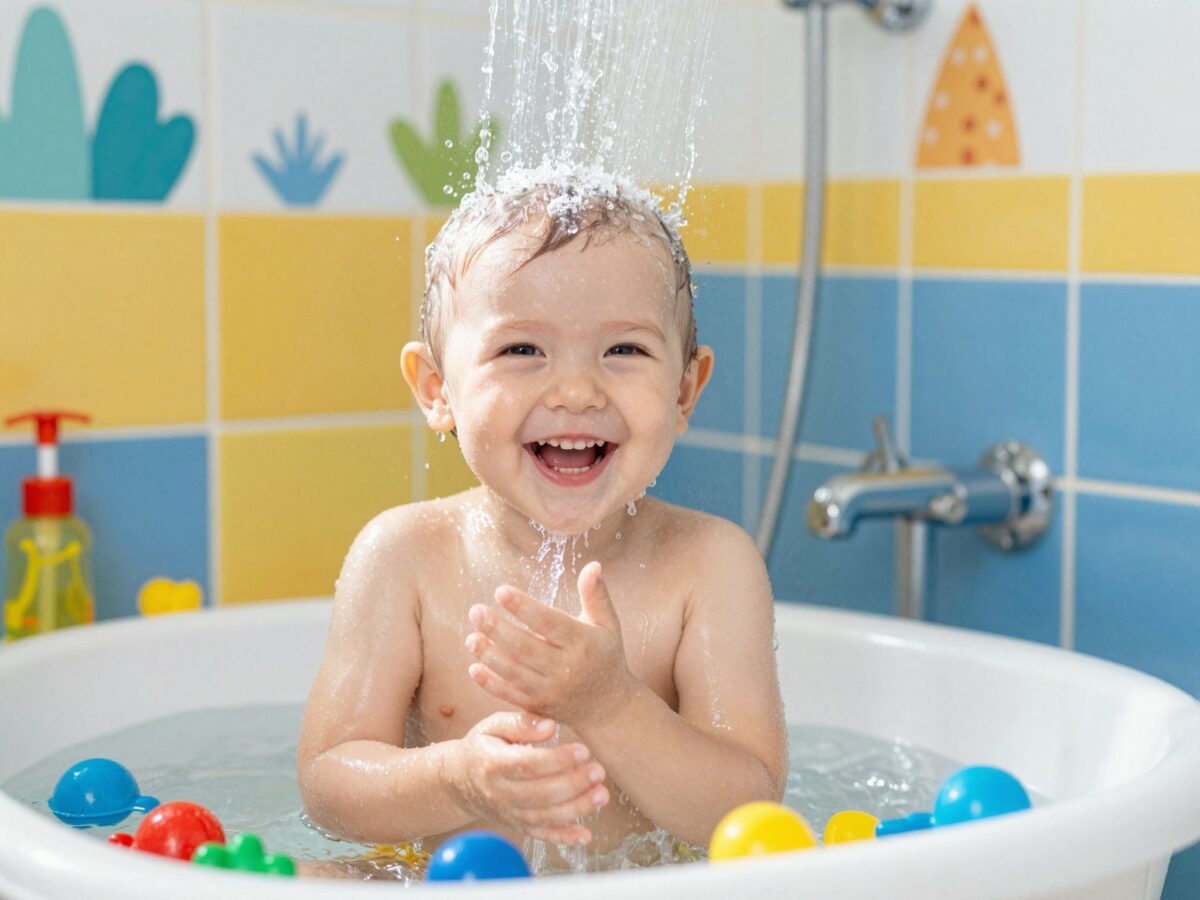 Fürdés helyett zuhanyzás: tippek és trükkök, hogy a gyerek megszeresse a zuhanyt