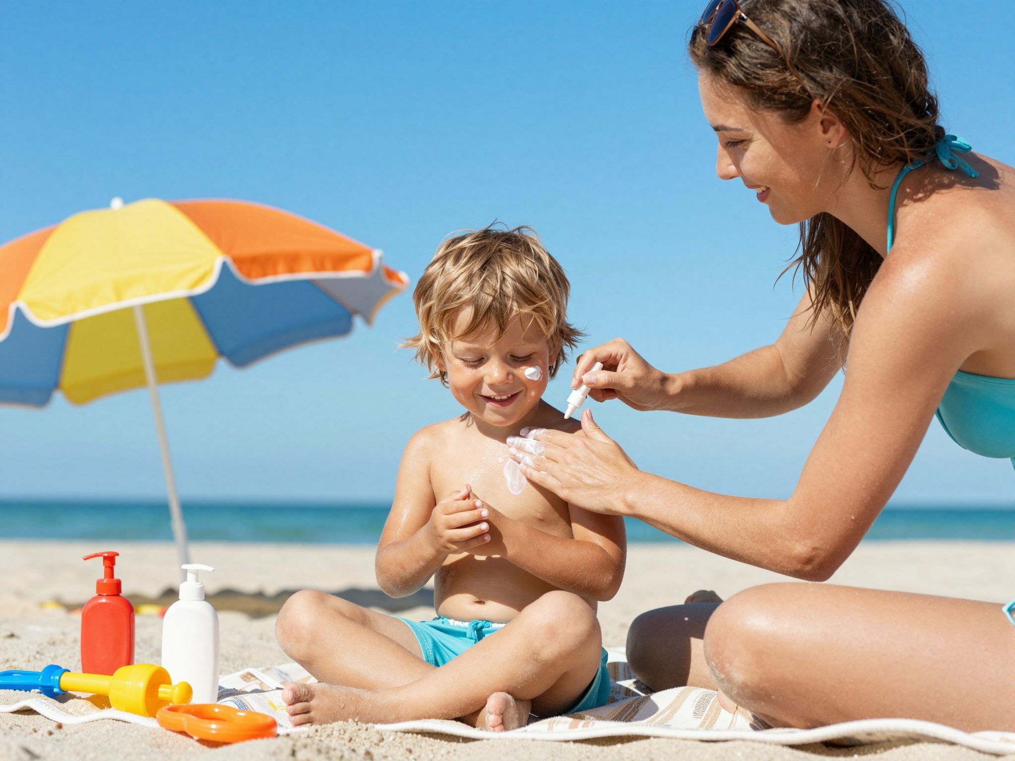 Először válassz szórakoztató naptejet, így kevésbé hisztizik.