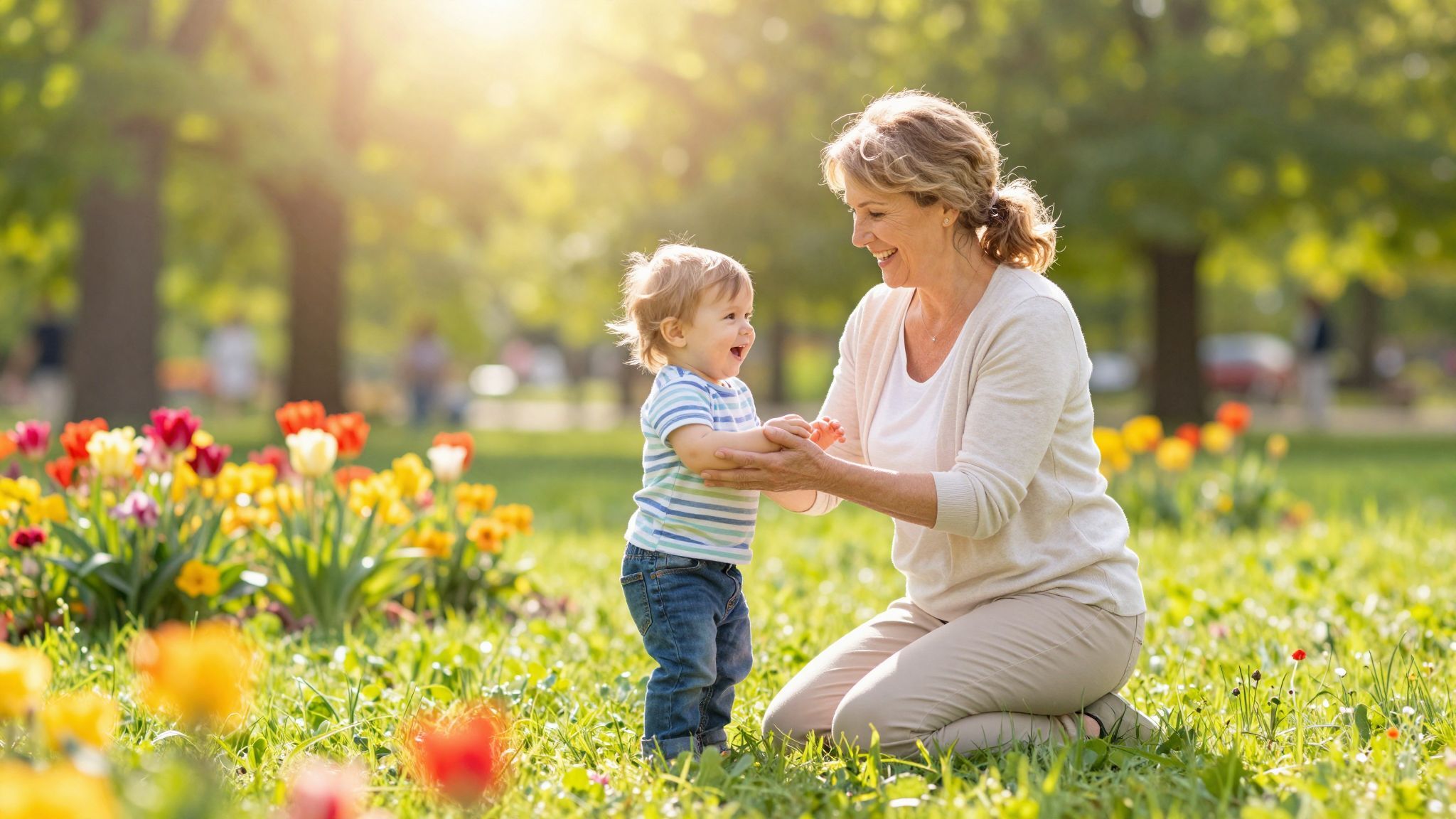Az idősebb anyák tapasztalata segíthet a gyermeknevelésben.