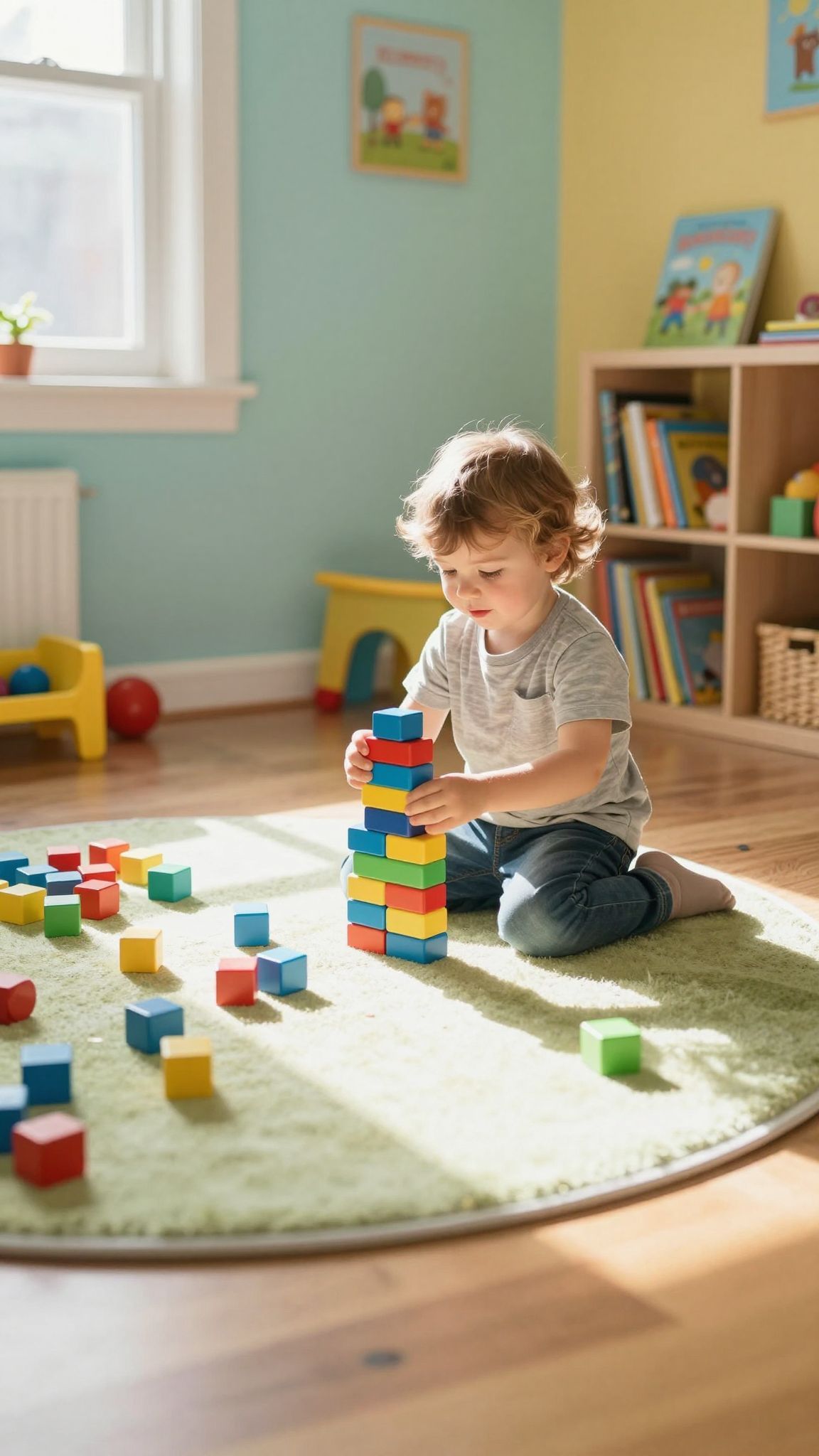 A független játék fejleszti a gyermek kreativitását és önbizalmát.