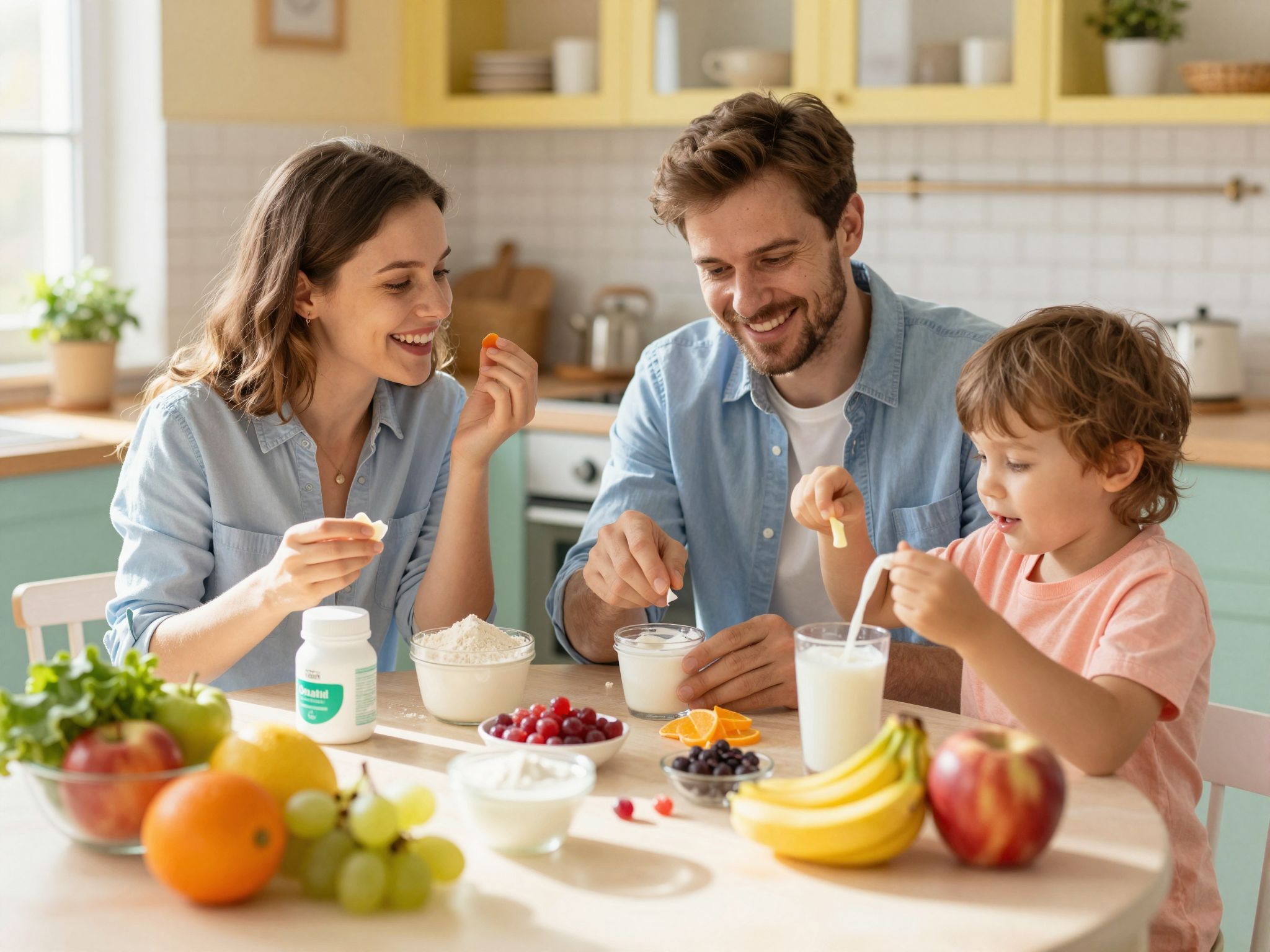 A probiotikumok segíthetnek a gyermekek bélflórájának egyensúlyában.