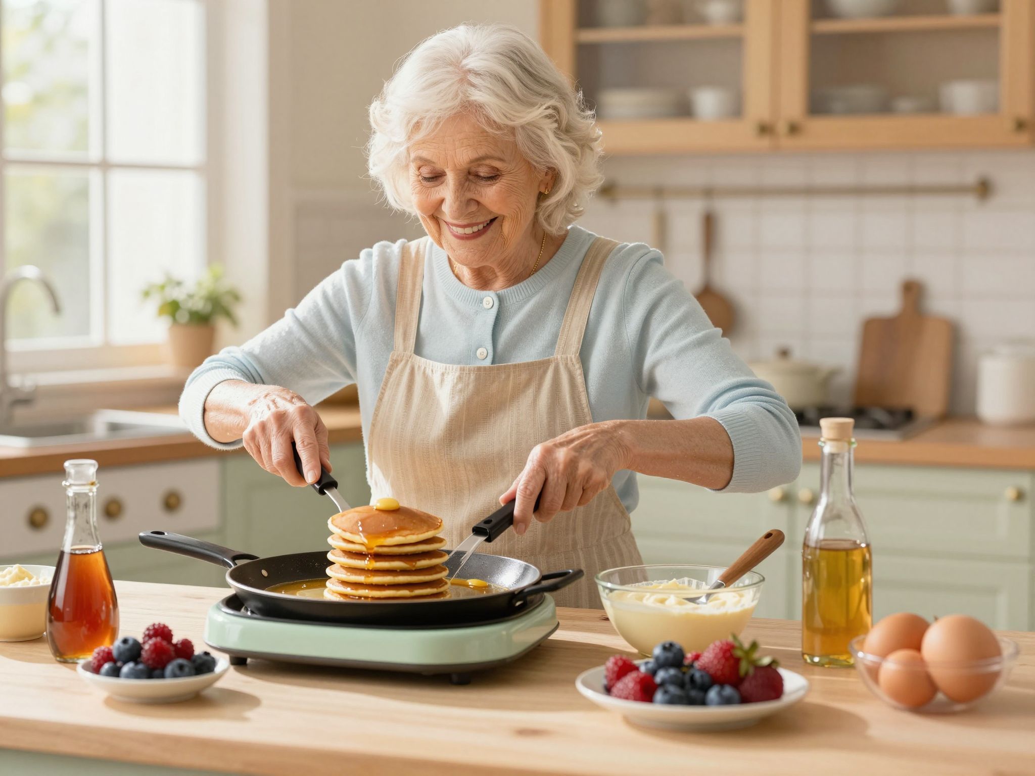 A nagyi palacsintája mindig nosztalgikus ízeket idéz.