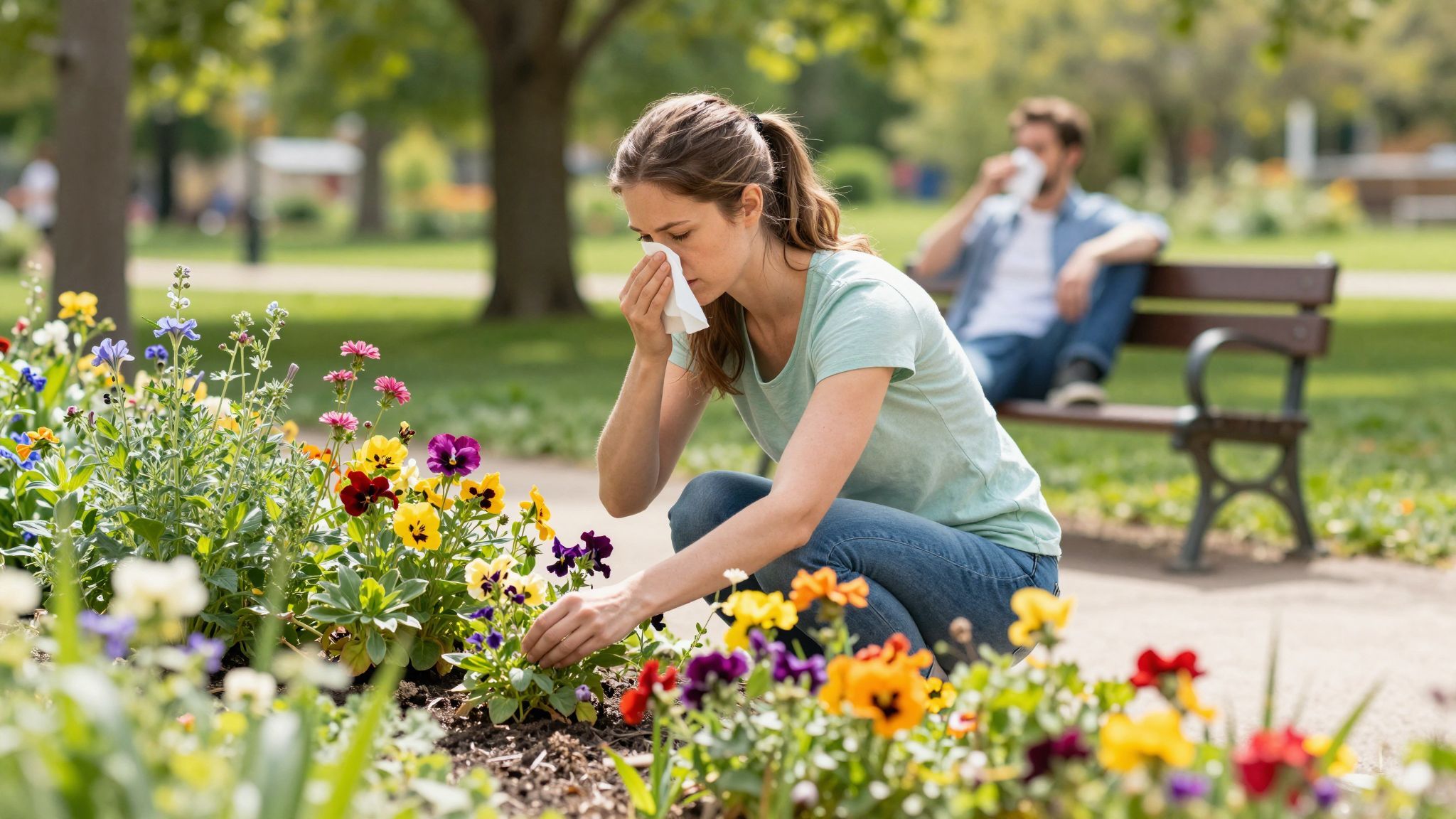 A csalántea hatékonyan csökkentheti a szénanátha tüneteit.