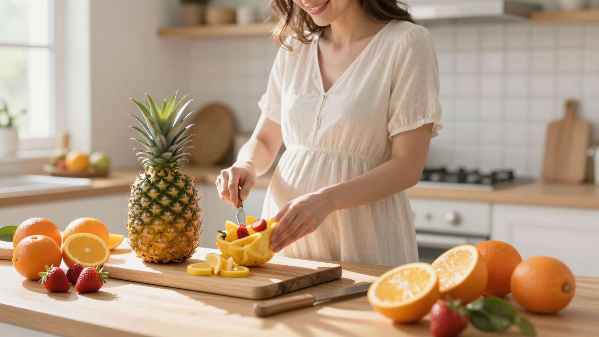 Az ananász vitaminokban gazdag, de mértékkel fogyasztandó.