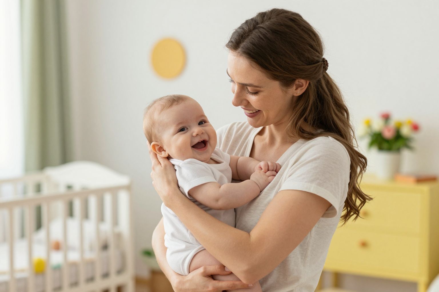 Az anyai agy érzékeli a baba igényeit azonnal.