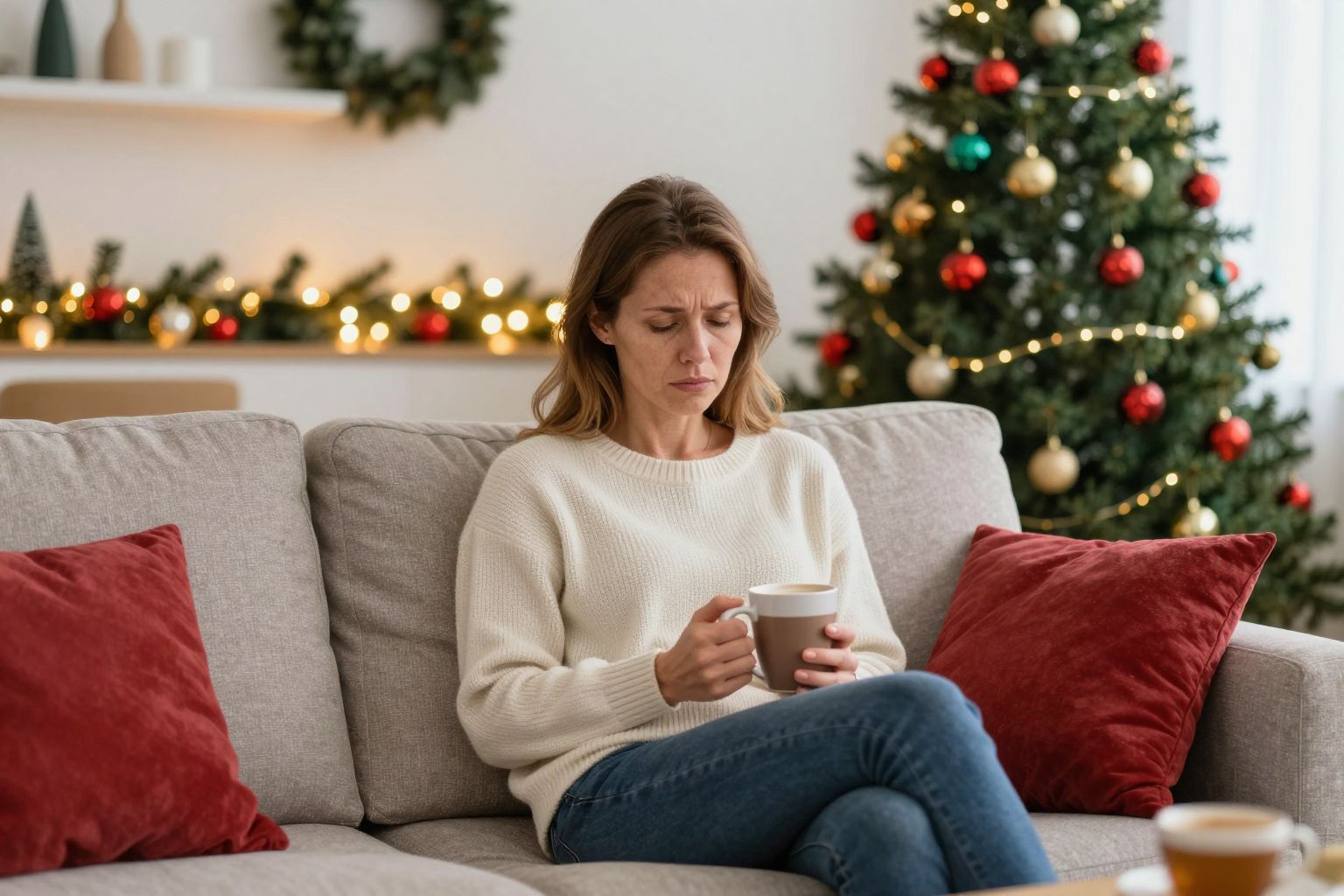 A decemberi stressz gyakran fokozza az anyák kimerültségét.