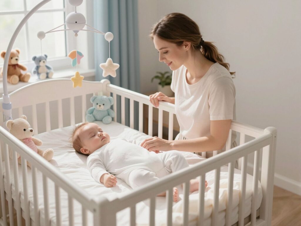 Hason, háton vagy oldalt? Ajánlások a baba biztonságos altatásához a bölcsőhalál megelőzésére