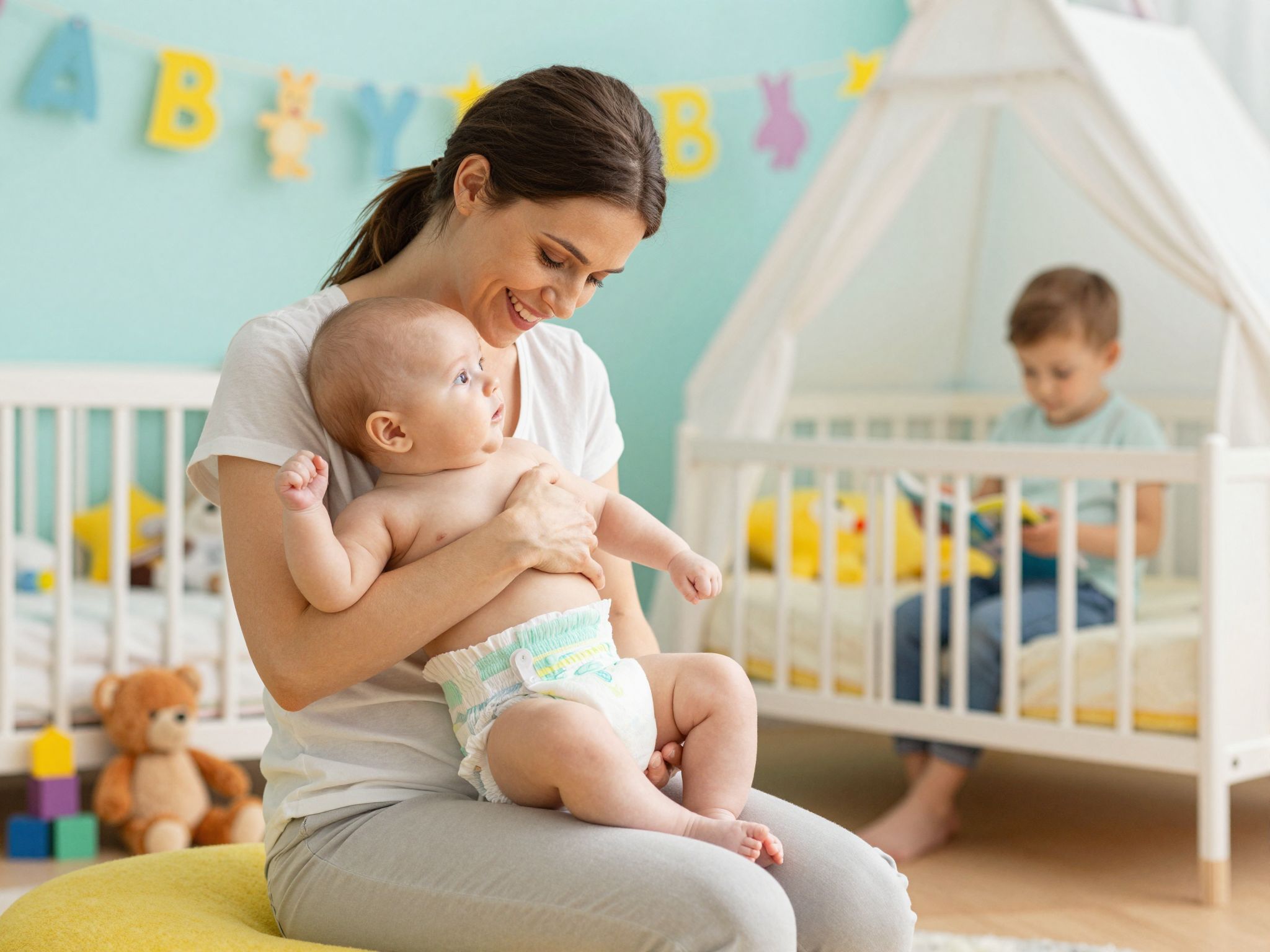 A csípődiszplázia korai jelei: aszimmetrikus lábtartás és dülöngélés.