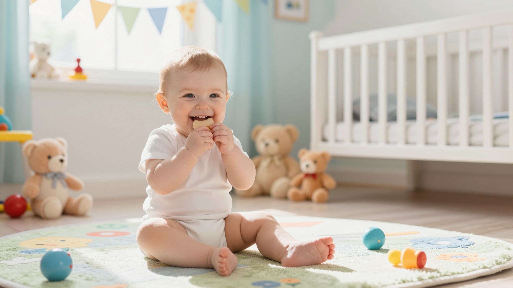 A tejfogak általában 6-12 hónapos korban bújnak elő.