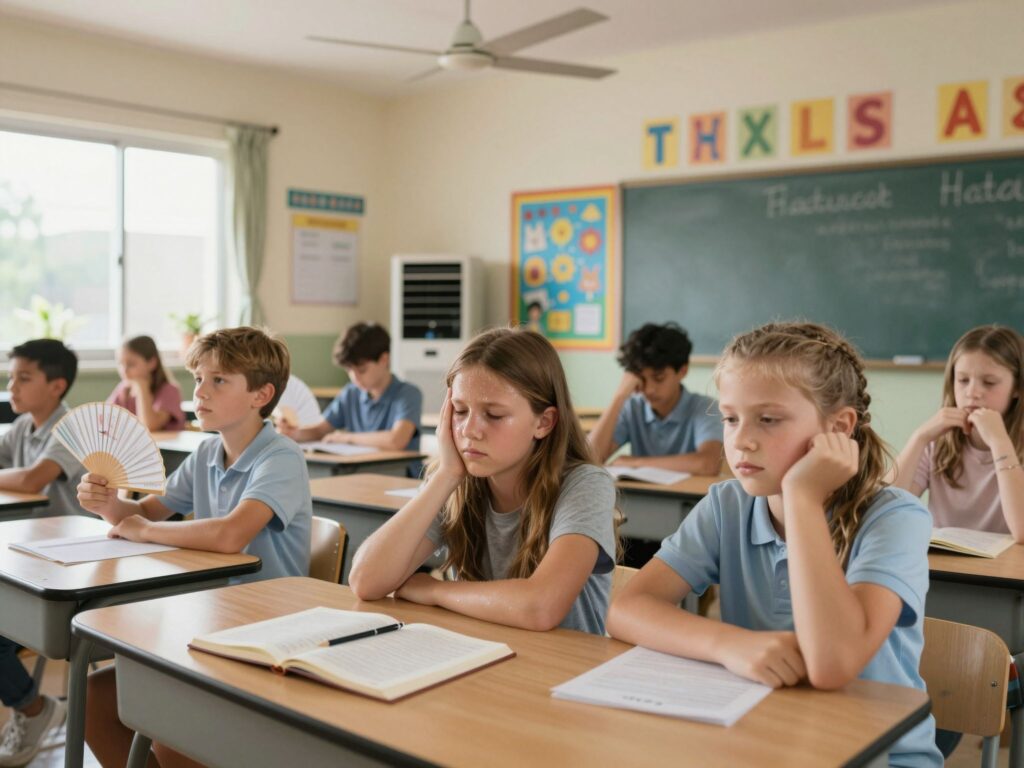 Hőségriadó az osztályteremben: Miért lenne szükség légkondira az iskolákban?