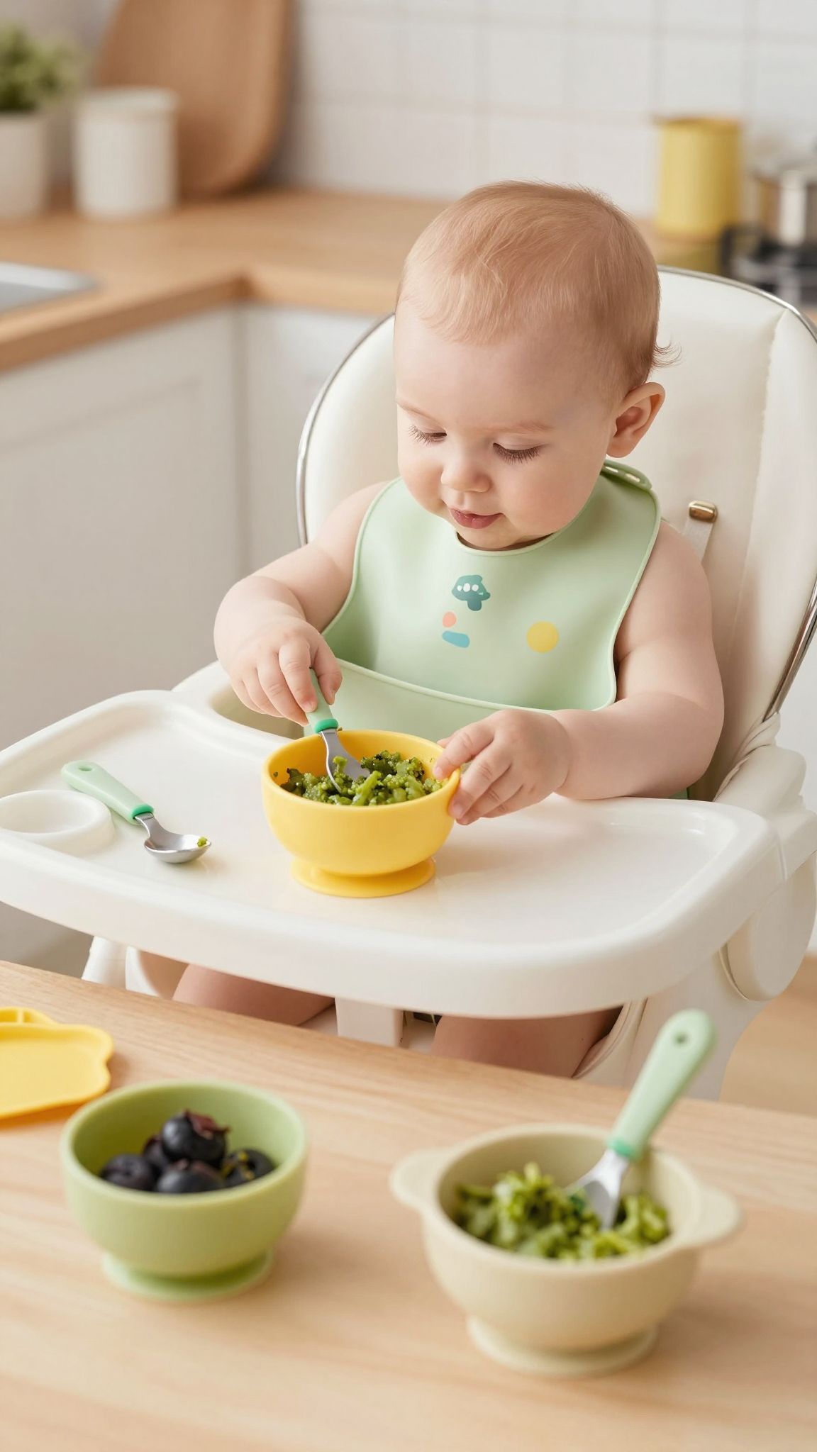 A hozzátáplálás során a kaki színei változhatnak.