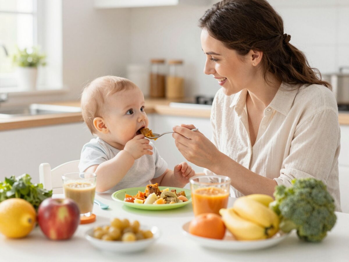 Hozzátáplálási tévhitek: a kalóriabevitel kérdése a falatkás és a pürés étrendnél