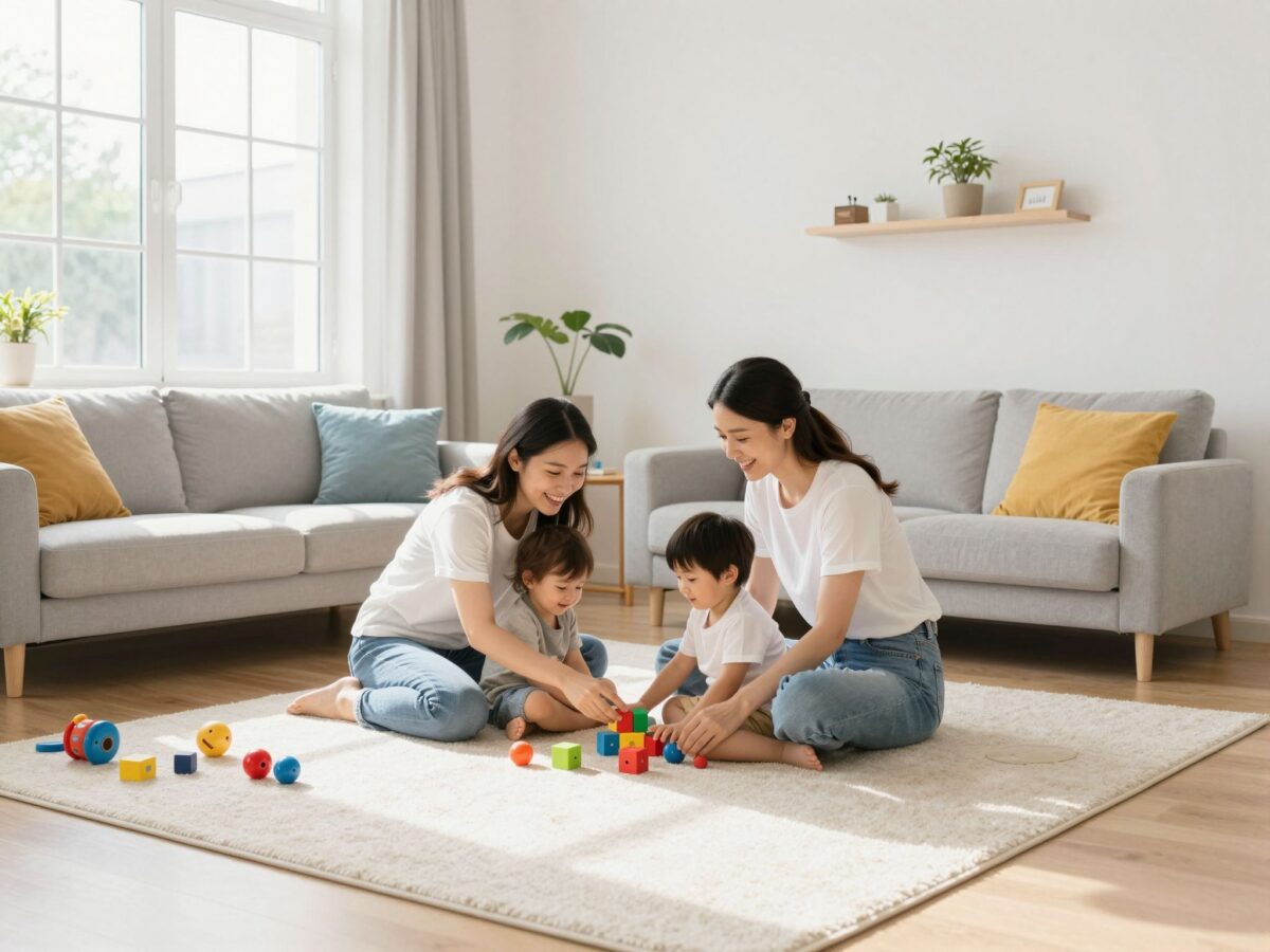 Így alakítsd ki a lakást, hogy az a gyerekek számára is biztonságos és élhető legyen