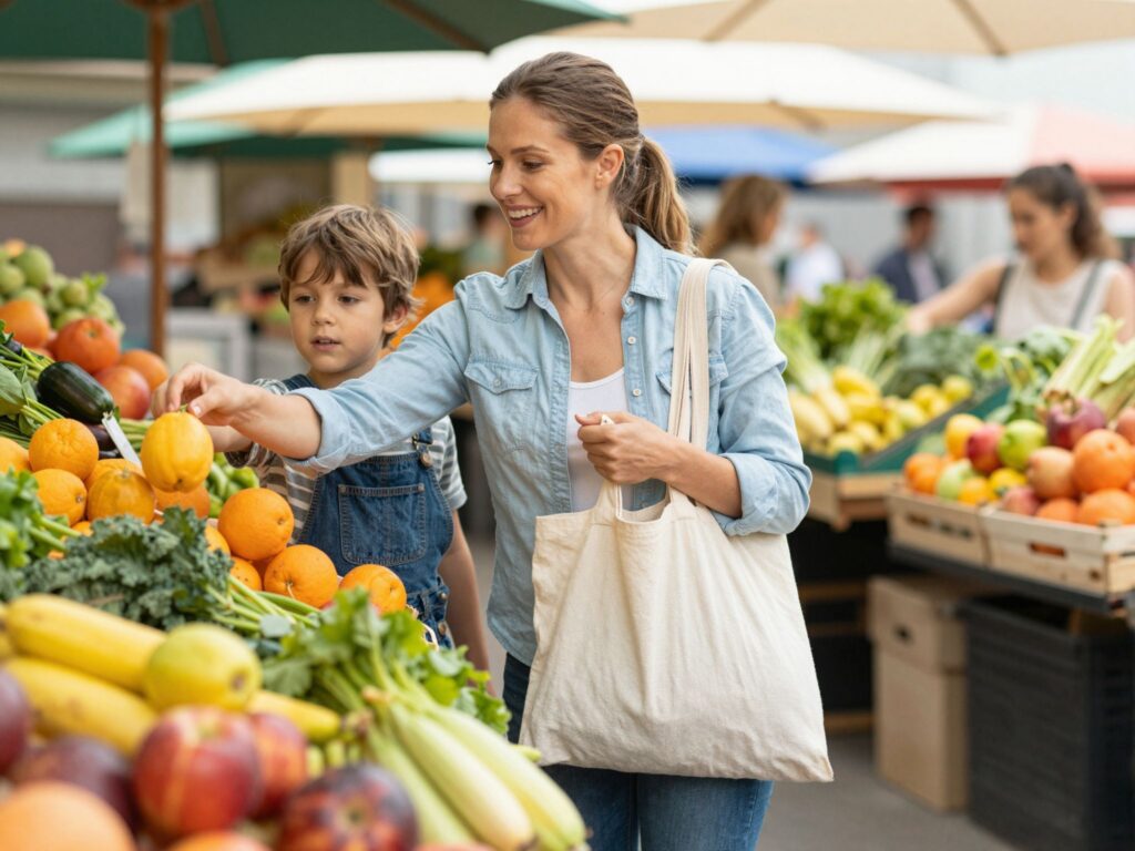 Így vásárolj fenntarthatóan a piacon: egy ökoanyu praktikus tanácsai