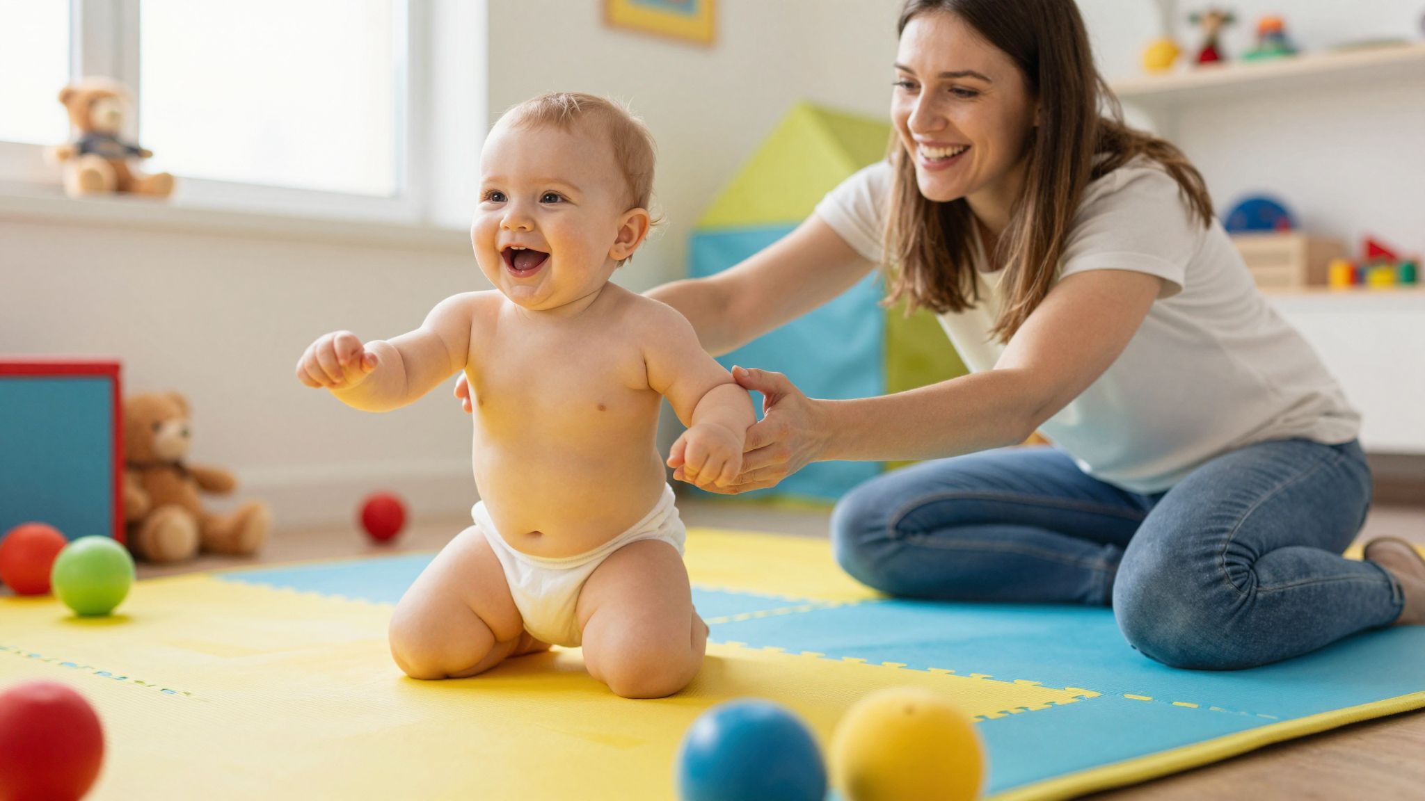 Játékos gyakorlatok boldogabb és biztosabb járást eredményeznek.
