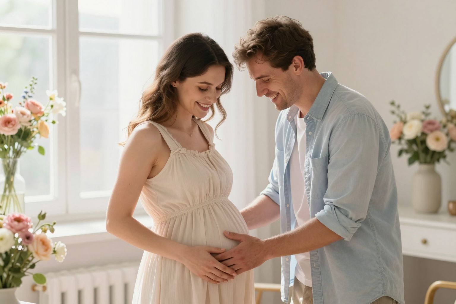 A várandósság alatt a zene segítheti a kapcsolatot.