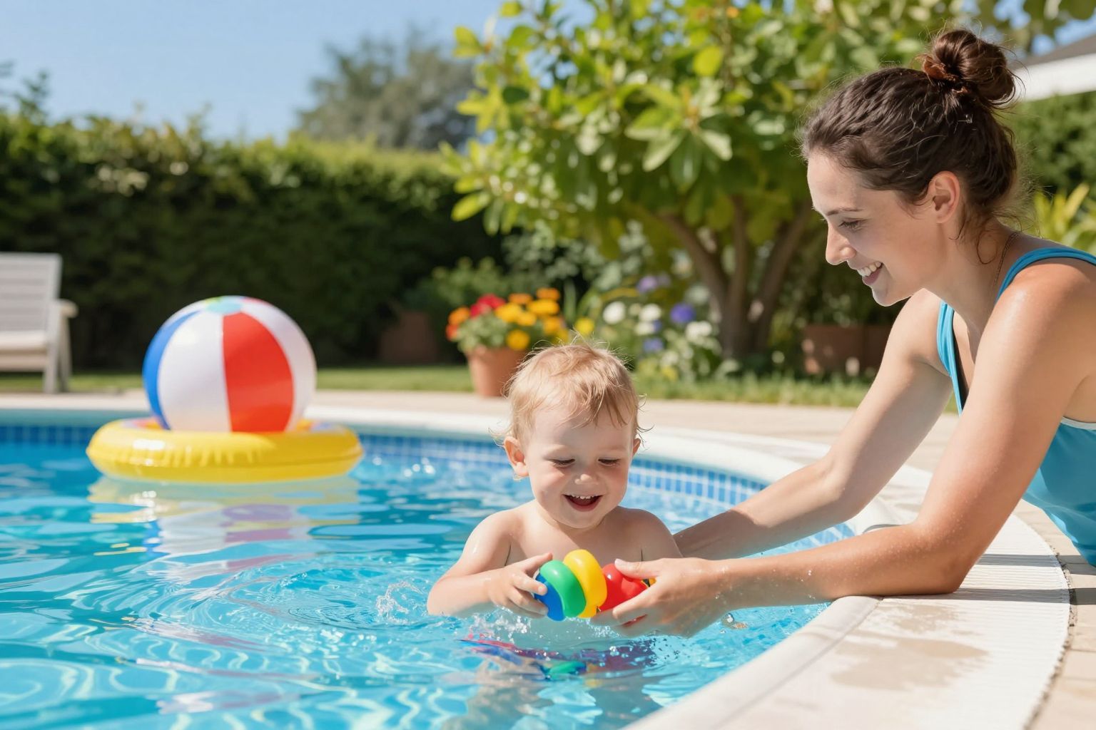 A fokozatosság segíti a vízbarátság kialakulását.