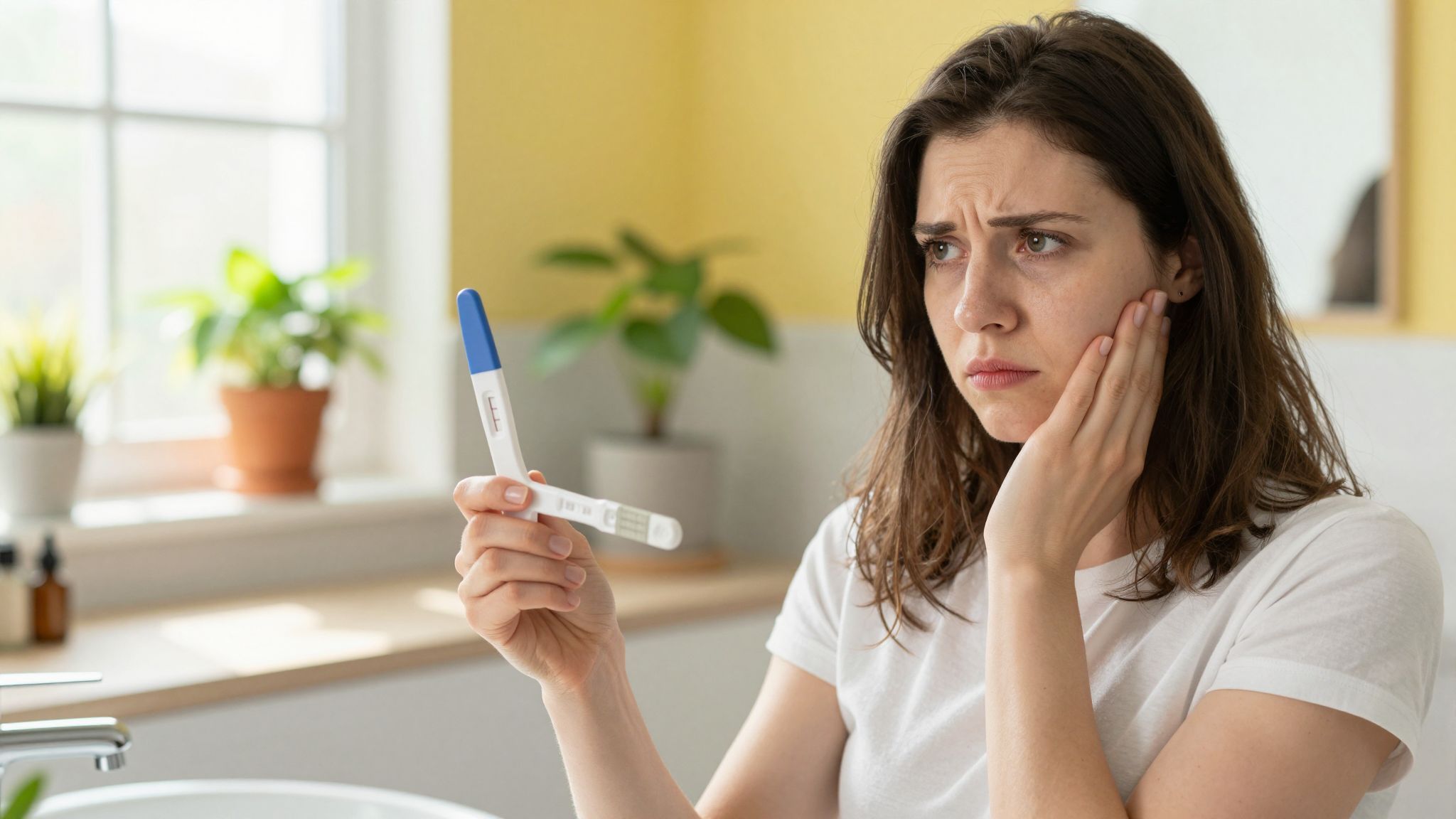 Következő lépés: orvosi vizsgálat a teszt eredménye után.