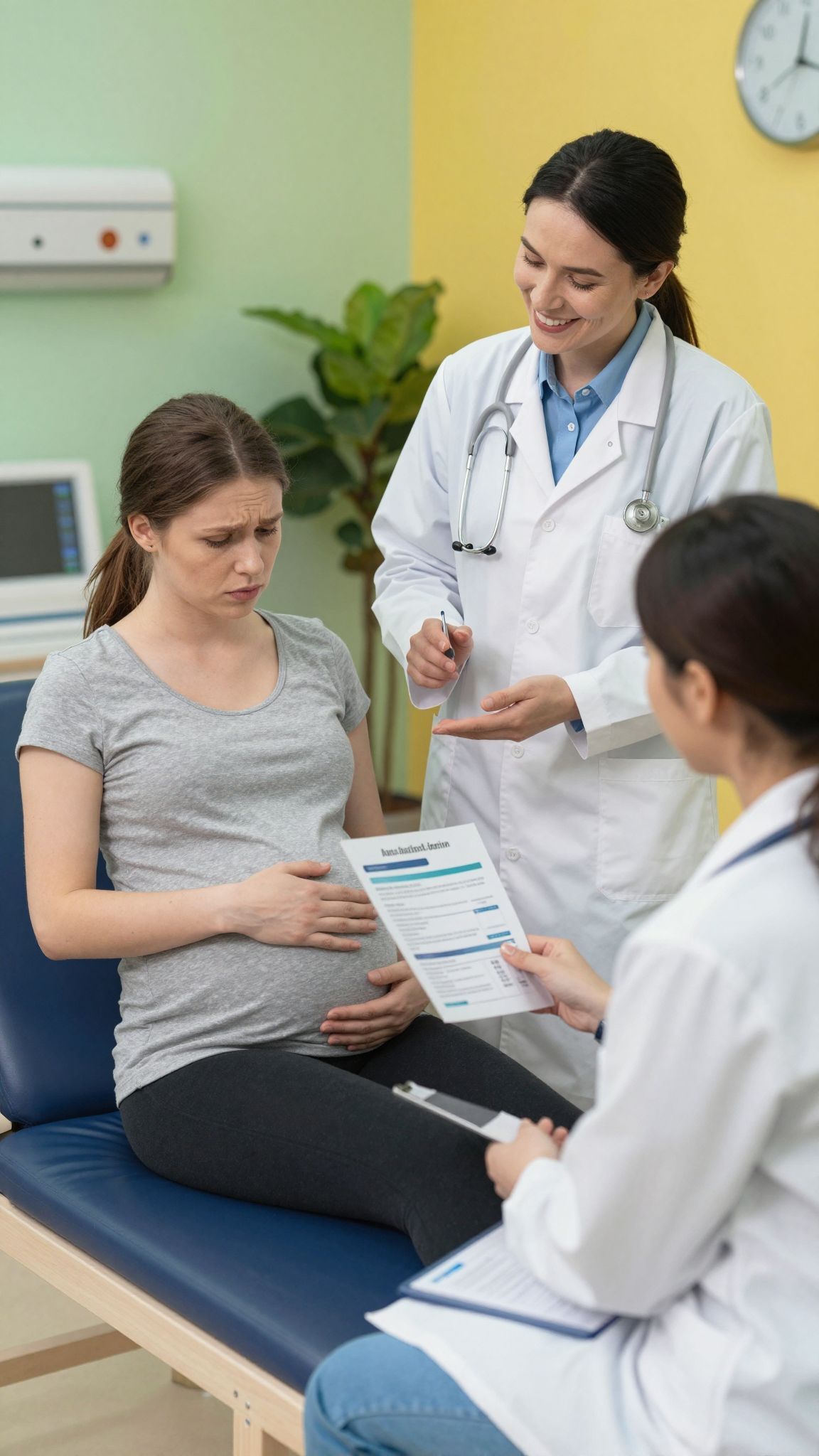 Fájdalom vagy vérzés esetén azonnal orvoshoz kell fordulni.