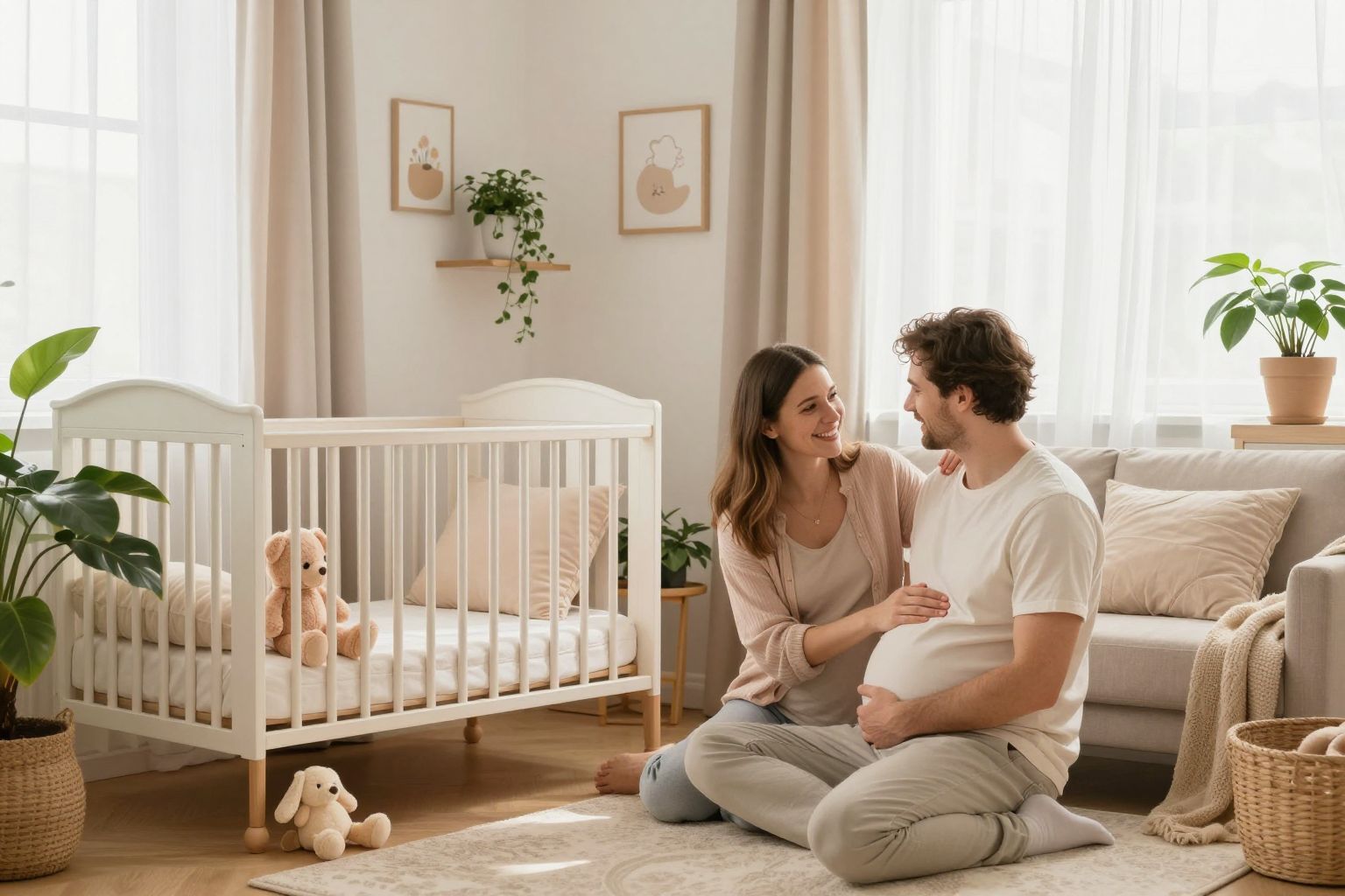 Kerüld a hirtelen, éles hangokat a magzatra nézve.