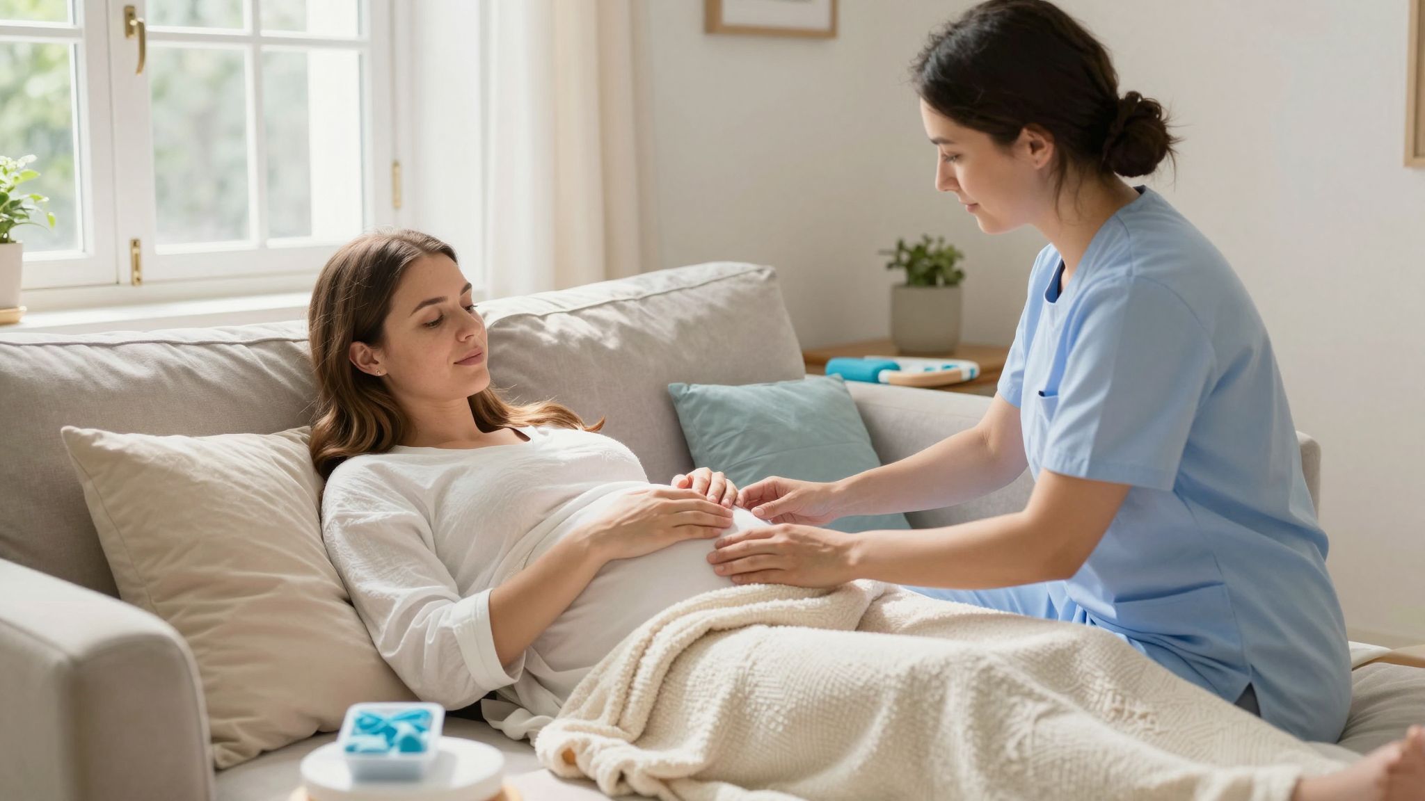 A kórházon kívüli szülés biztonságos lehet tapasztalt bába esetén.