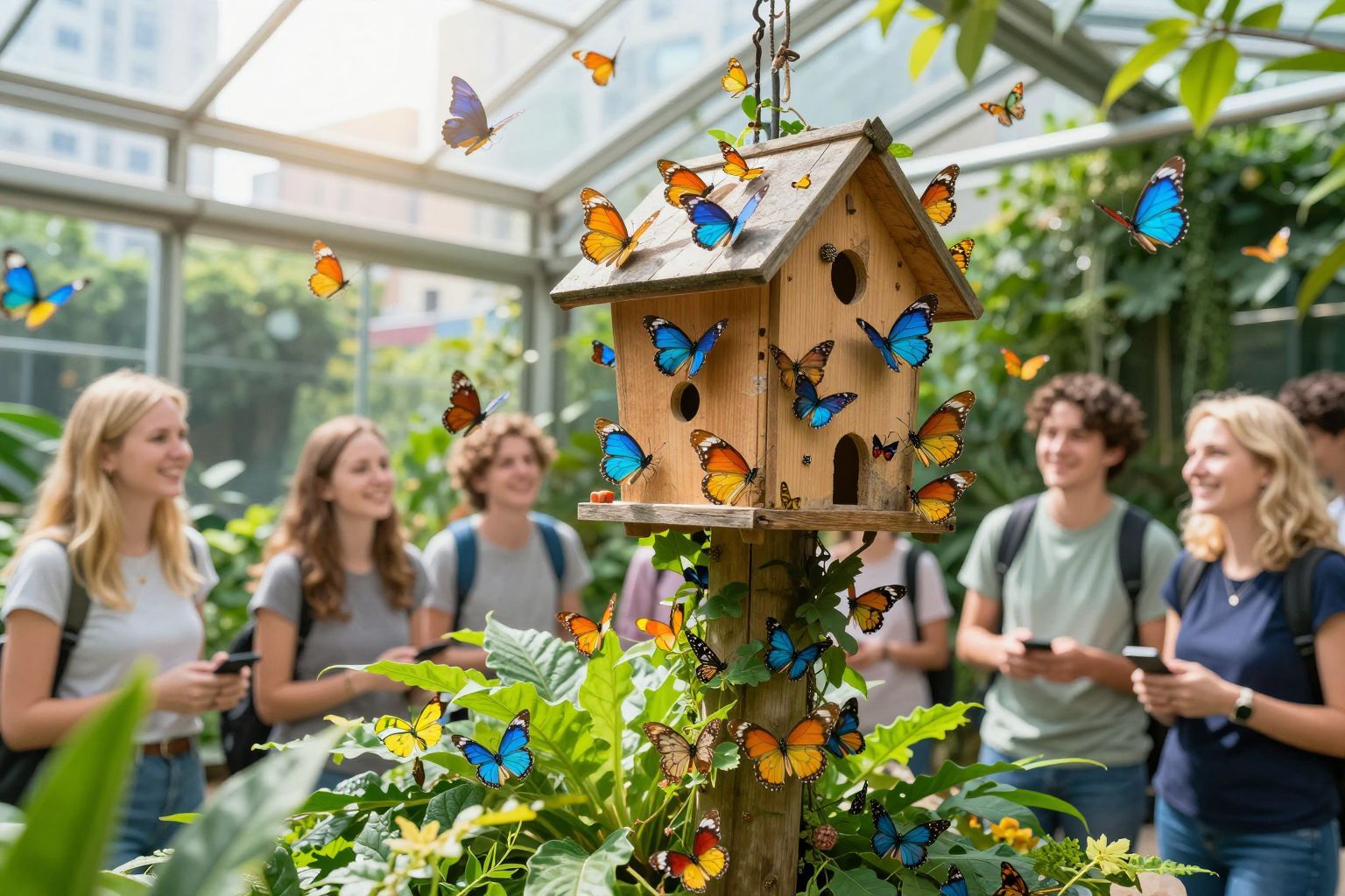 A Lepkeház oktatóprogramjai felfedezésre csábítják a látogatókat.