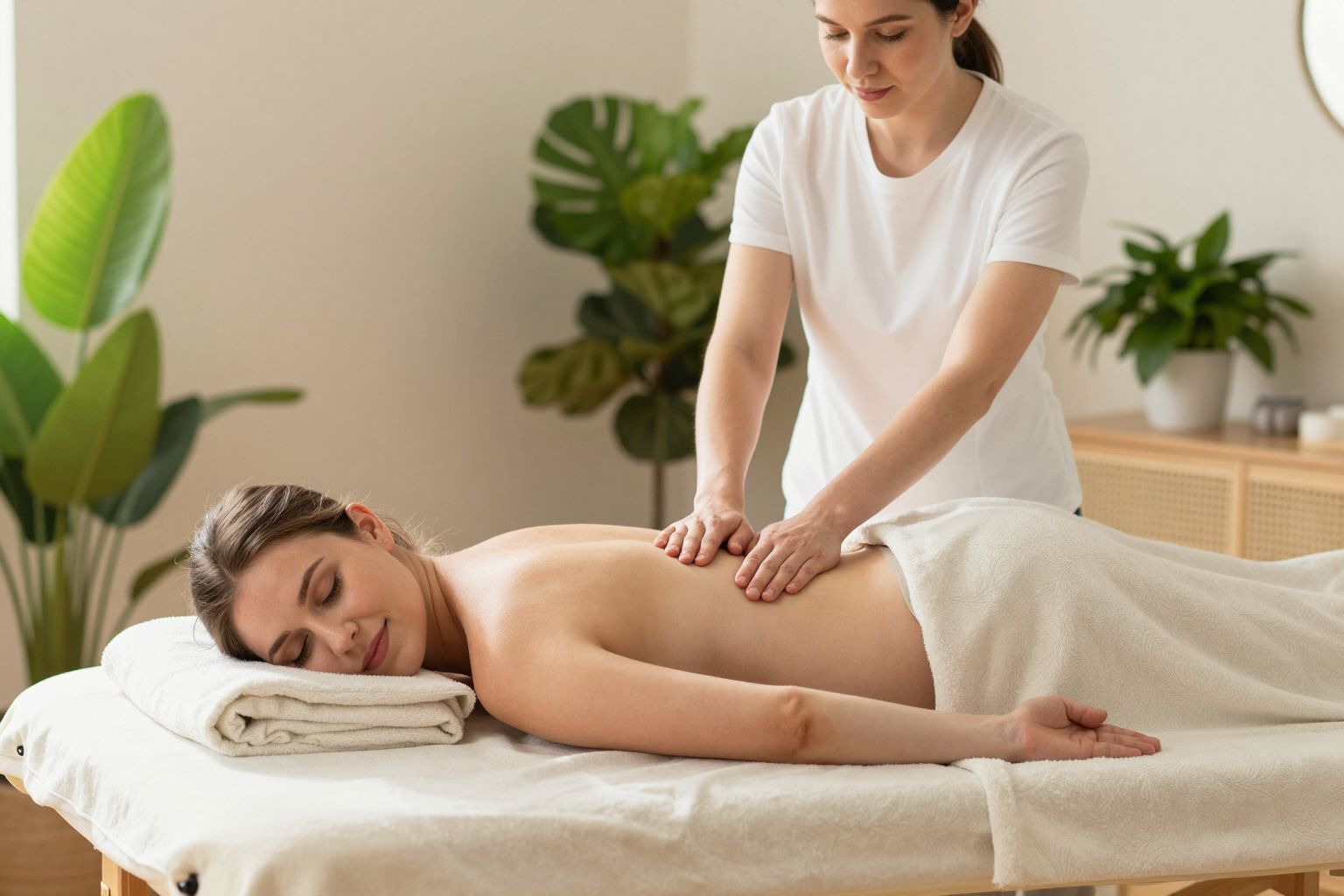 Szakember által végzett masszázs biztonságosabb terhesség alatt.