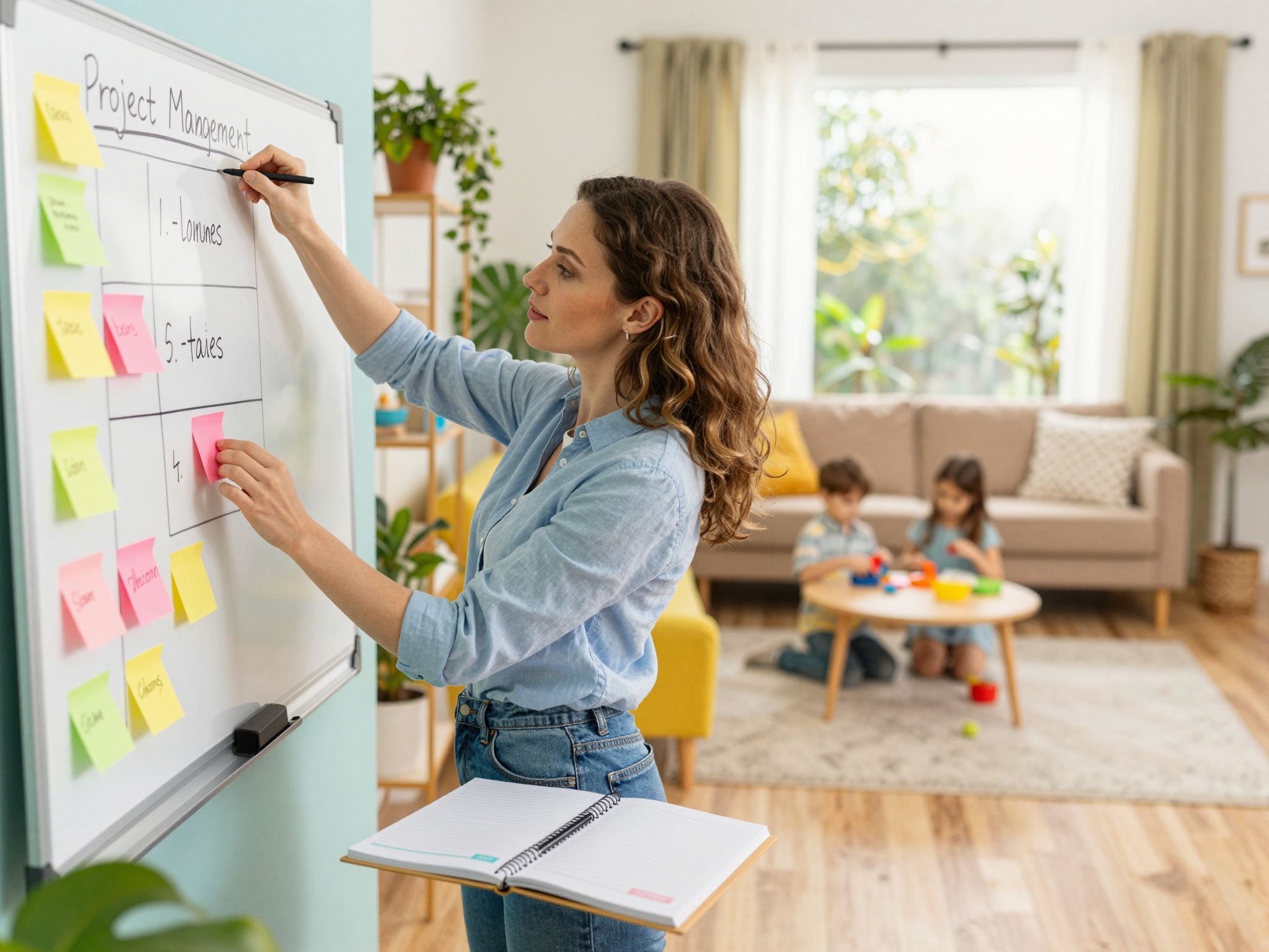 A háztartás hatékony projektmenedzsmentet igényel a zökkenőmentes működéshez.