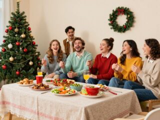 Retro karácsony otthon: dekor, menü és slágerek múltidéző hangulatban