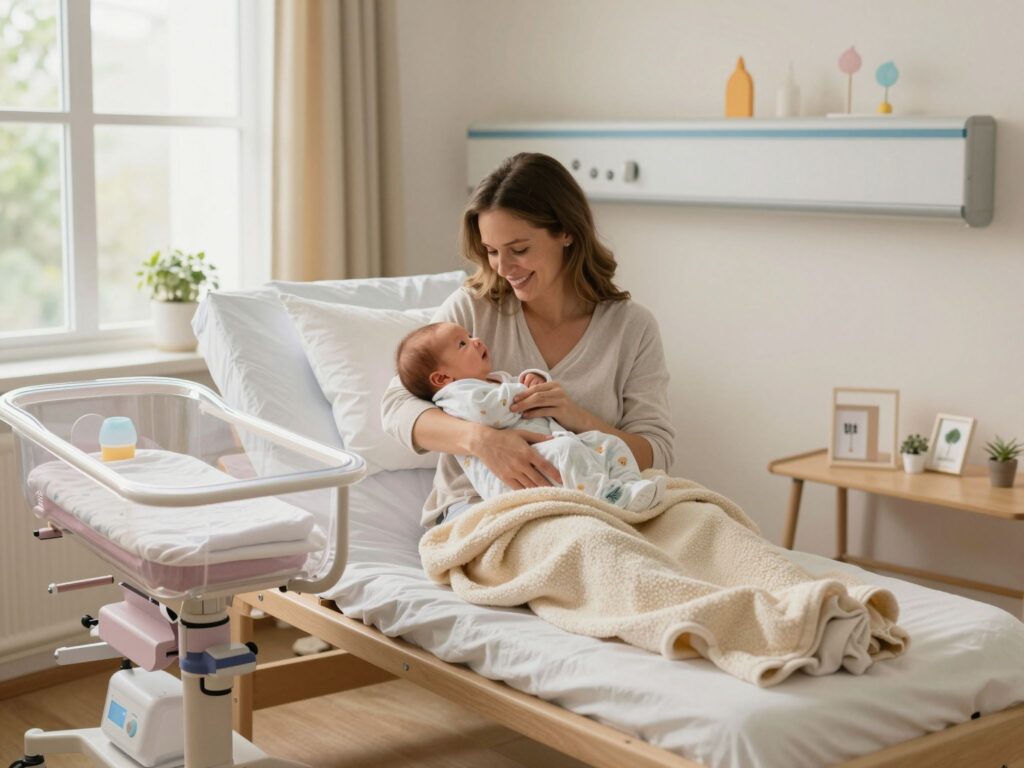 Rooming-in a magyar kórházakban: mit jelent és miért jó a babának és az anyának?