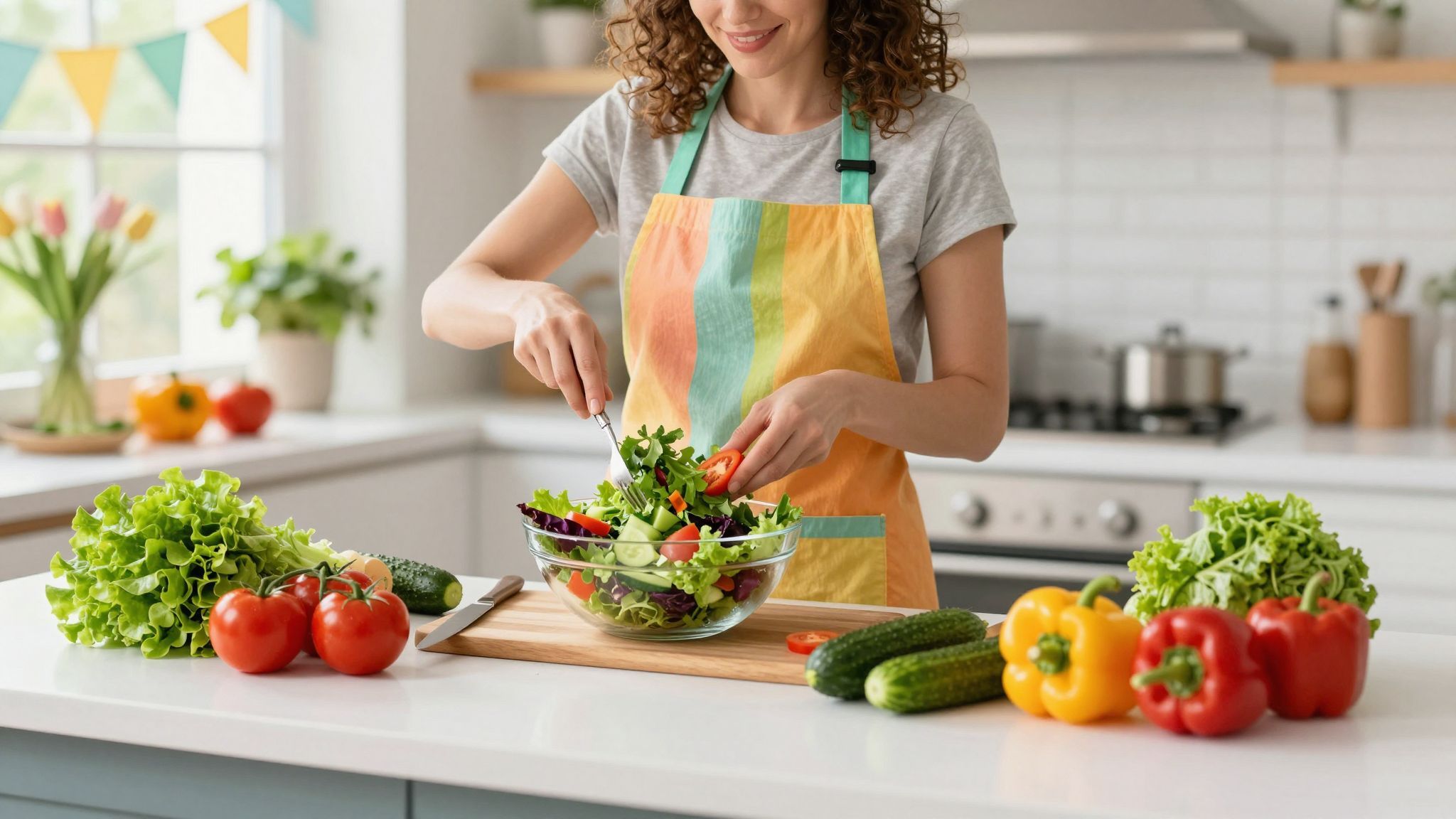 Friss saláták hűtőben 3-5 napig tárolhatók biztonsággal.