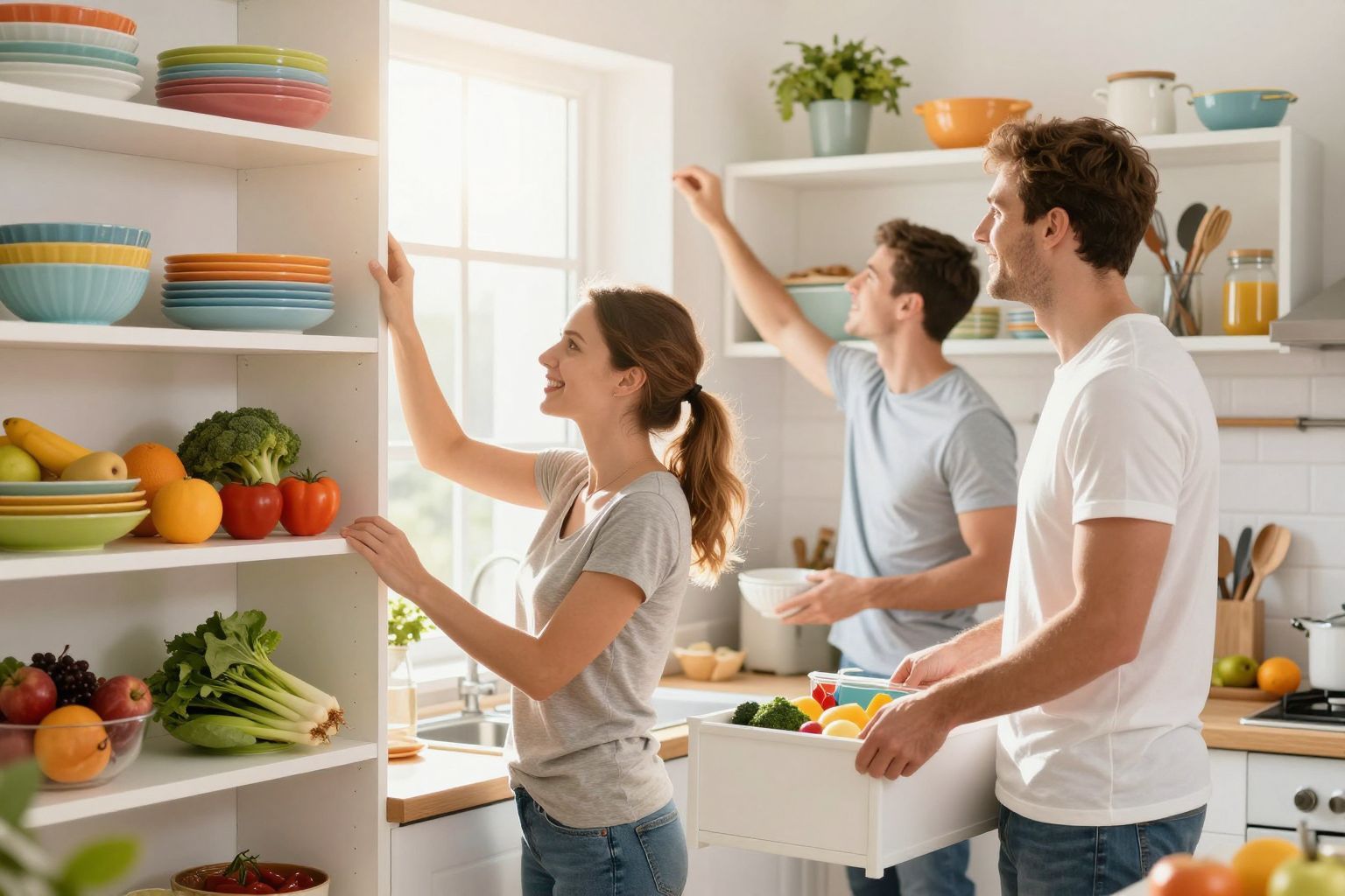 A konyhai rendrakás során figyeljünk a tárolózkáoszra!