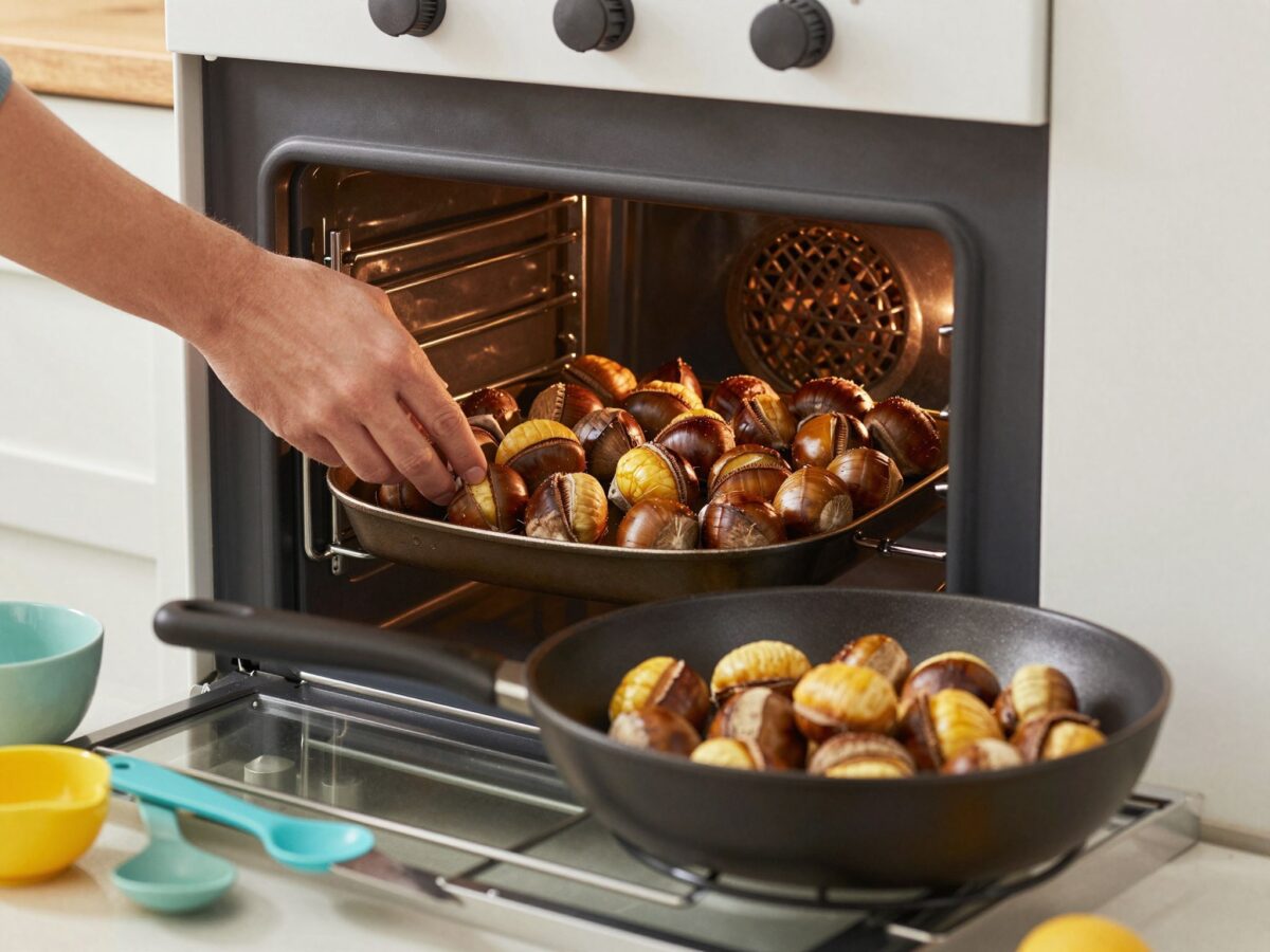 Sült gesztenye sütőben vagy serpenyőben? Mutatjuk a legjobb módszereket