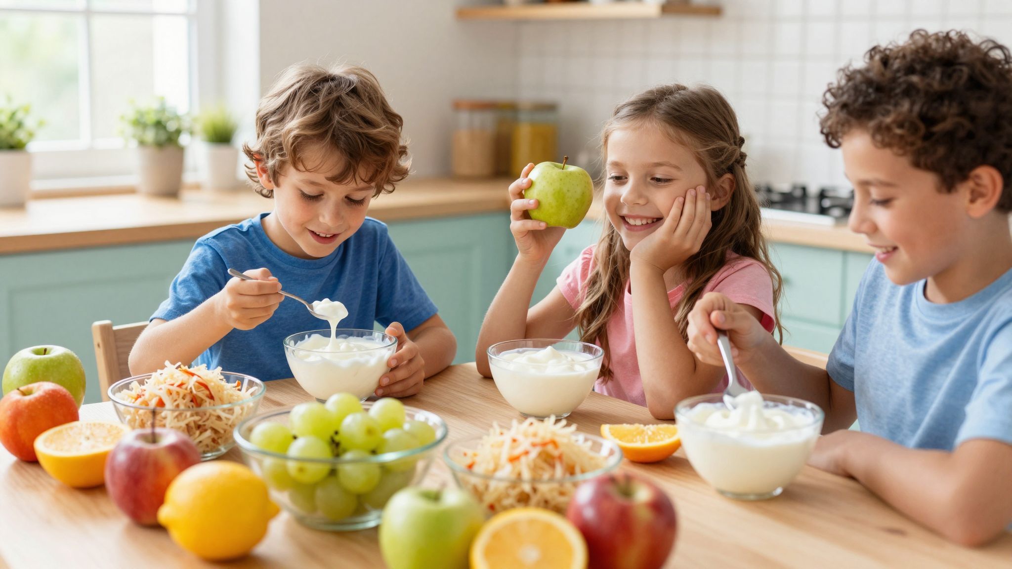 A joghurt és a savanyú káposzta kiváló probiotikum forrás.