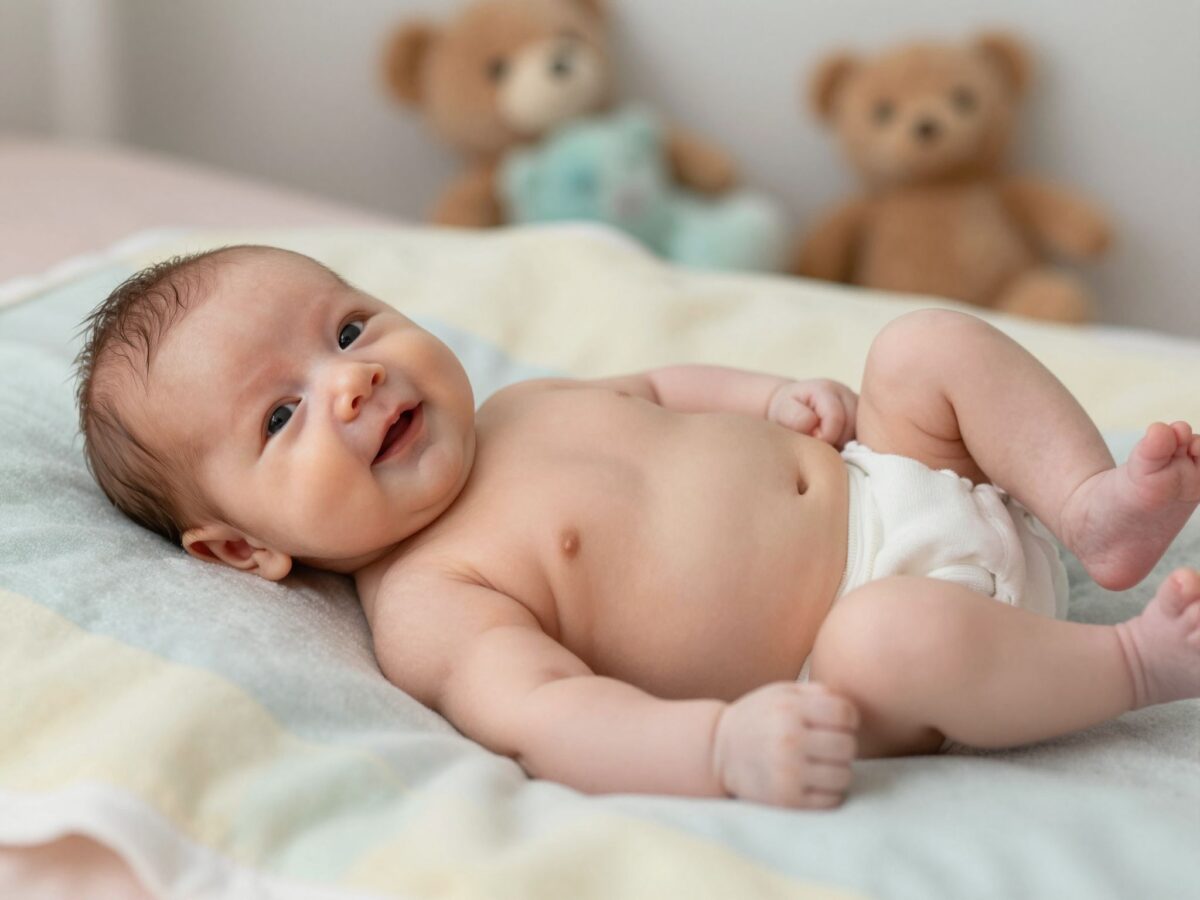 Újszülöttkori mellmirigy duzzanat: miért normális jelenség a csomó a baba mellében?