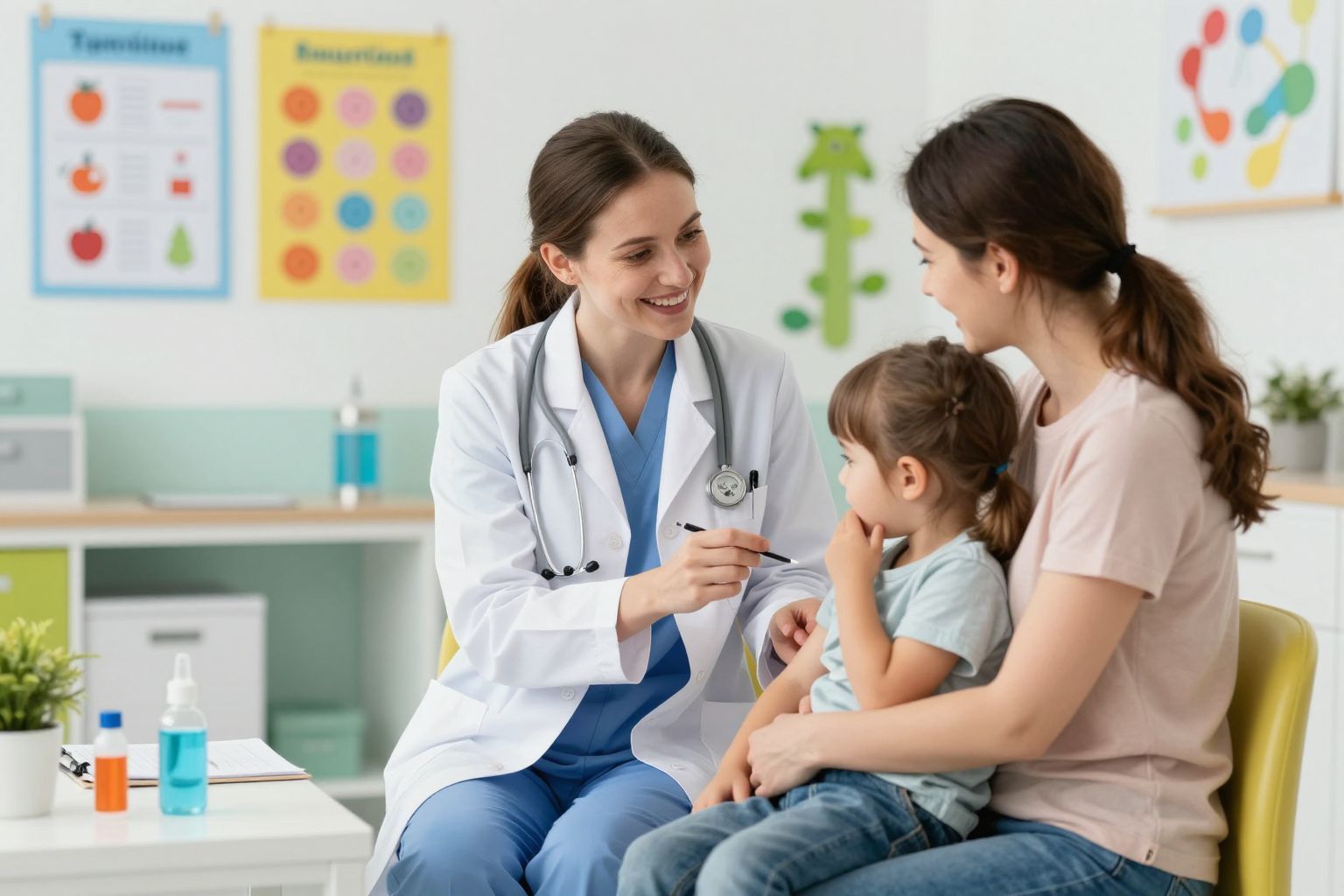 A védőoltások csökkentik a gyermekek betegségeinek kockázatát.