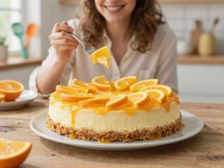 Villámgyors narancsos túrótorta, amihez még a sütőt sem kell bekapcsolnod