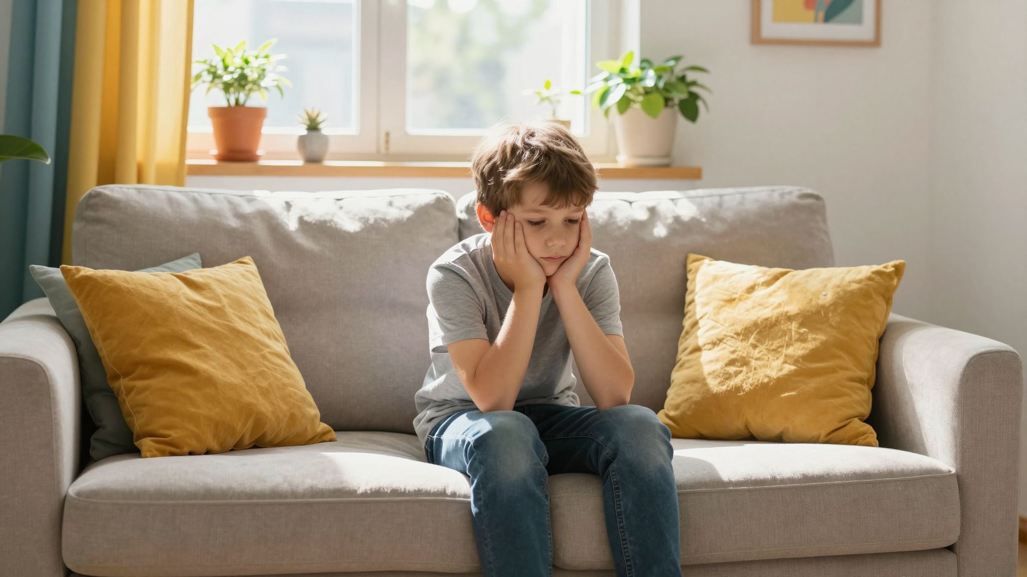 A gyermekek visszahúzódása súlyosbító jele lehet a depressziónak.