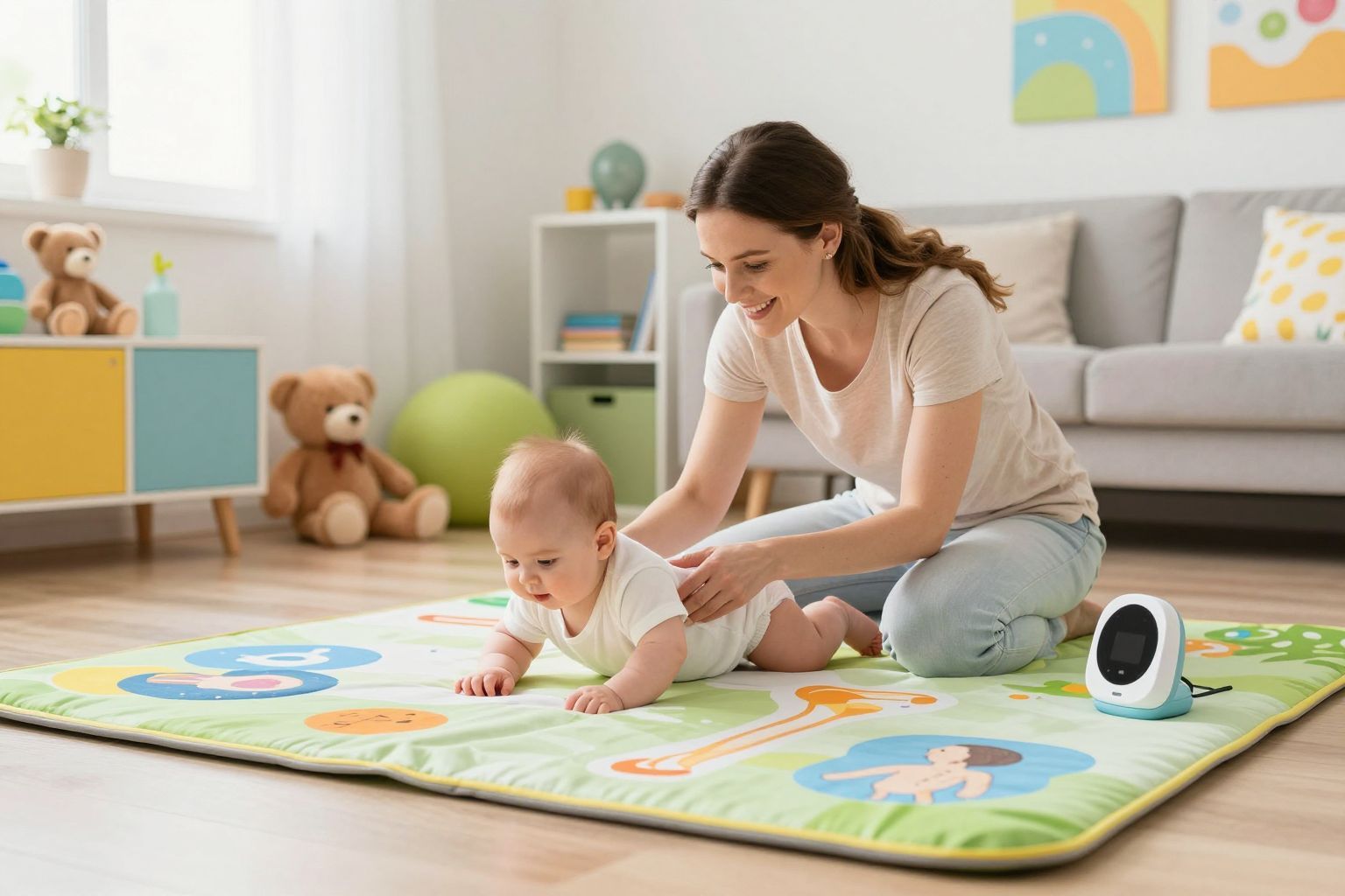A baba csípőjének állapota jelezheti a fejlődési problémákat.
