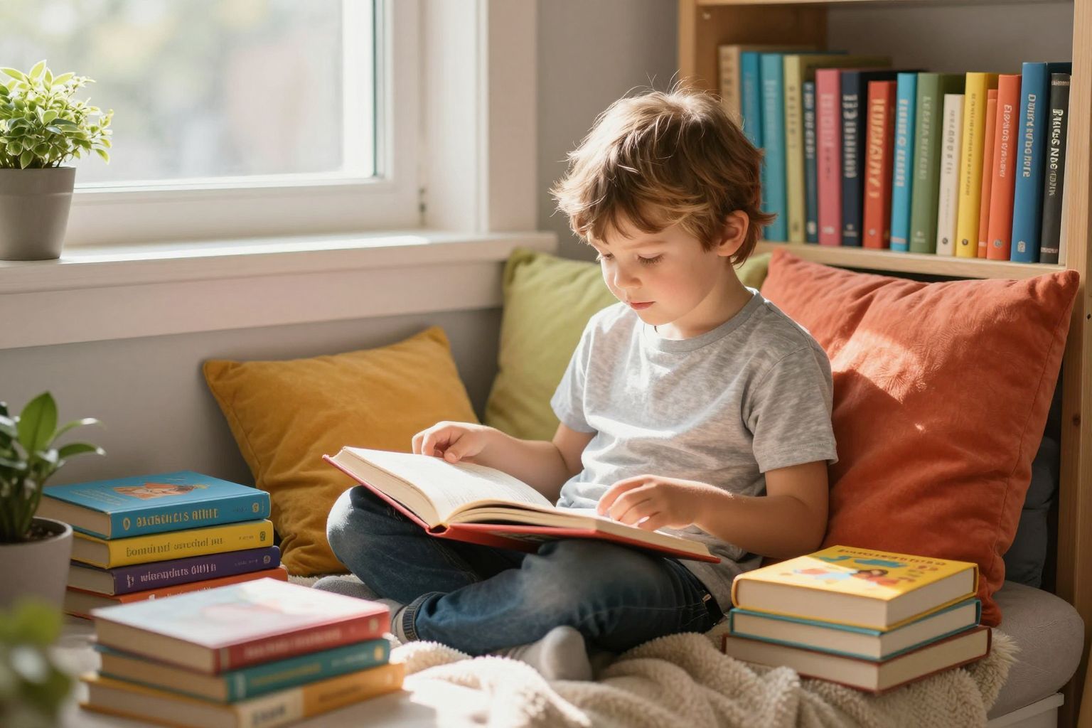 A könyvek kalandokat nyújtanak a képzelet világában.