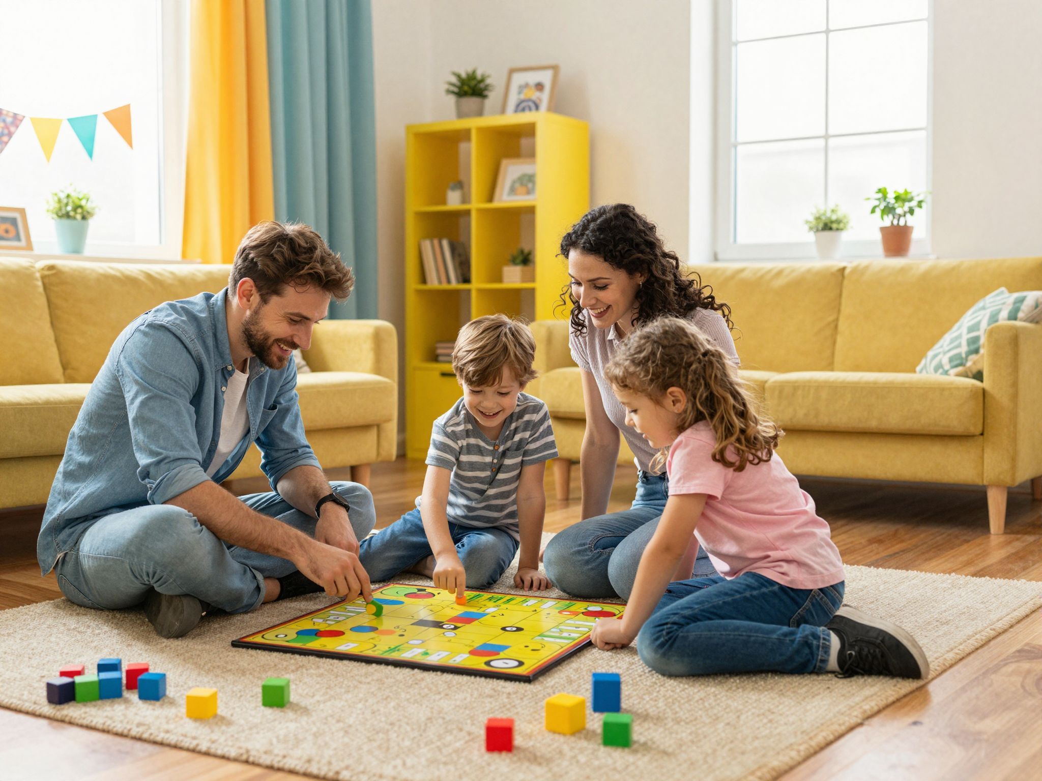 A közös játék erősíti a családi kötelékeket.