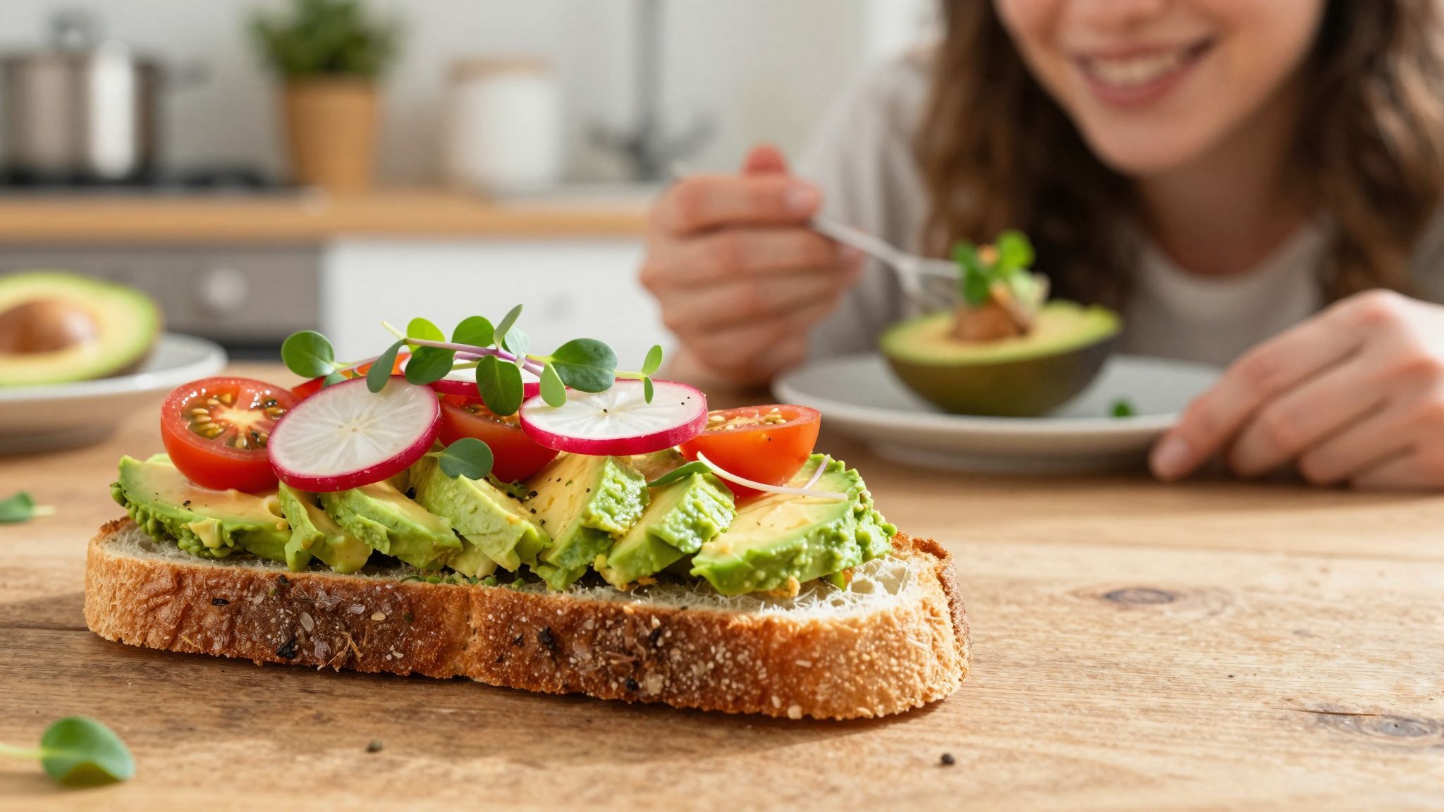 Az avokádó tele van egészséges zsírokkal és vitaminokkal.