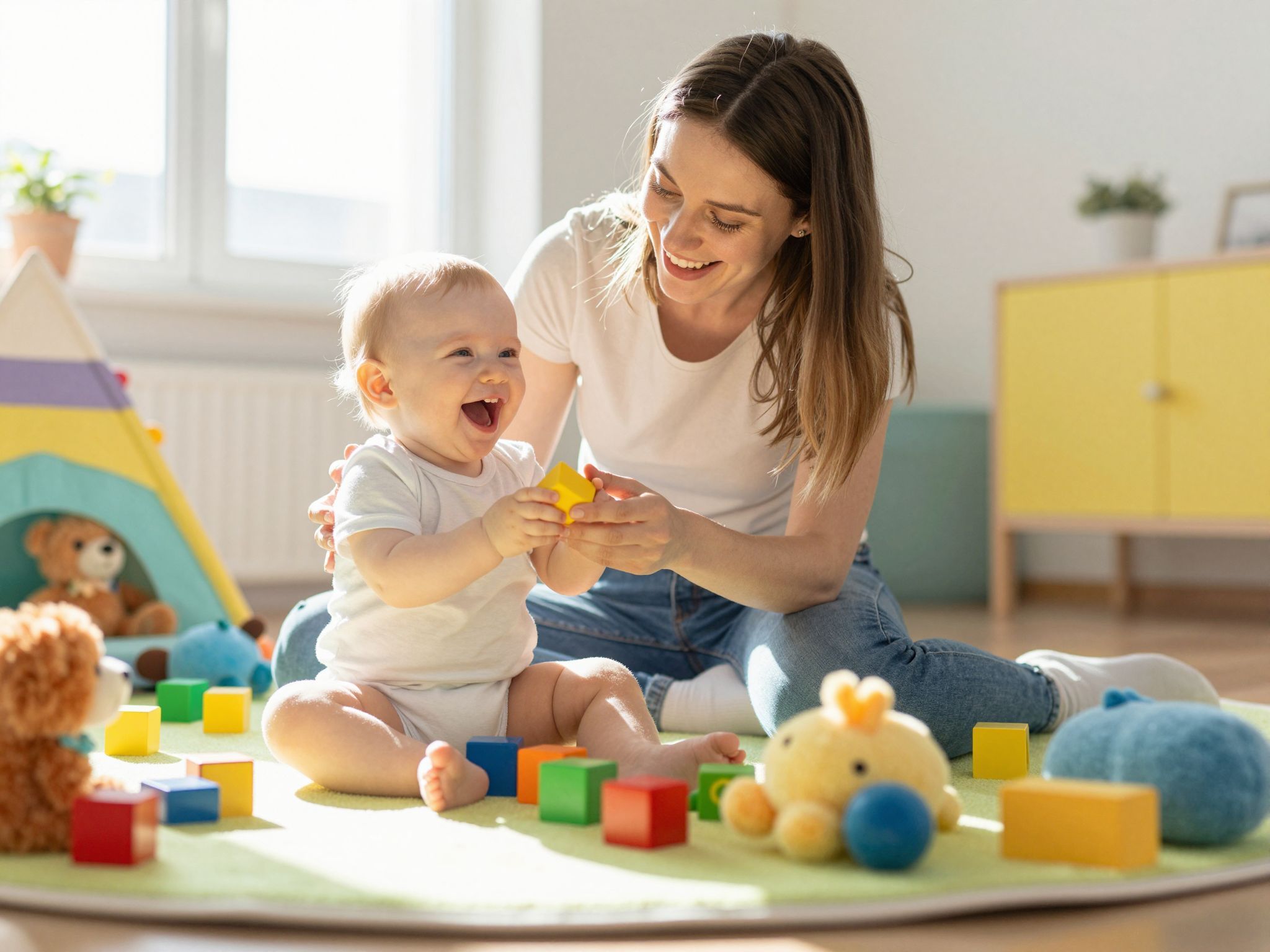 A babák már korán tükrözik érzelmeinket és reakcióinkat.
