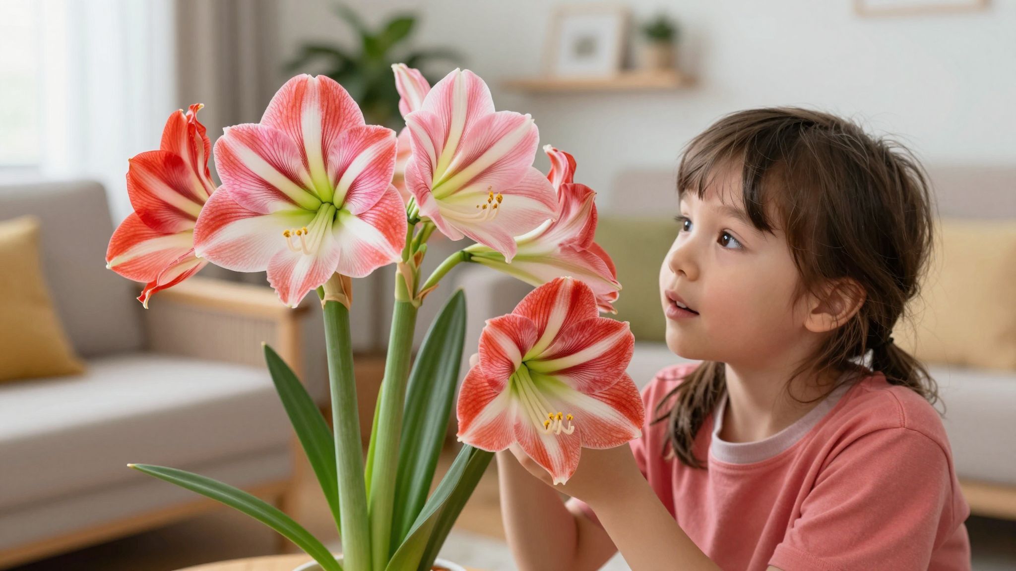 Az amarillisz mérgező, különösen a hagymája miatt.