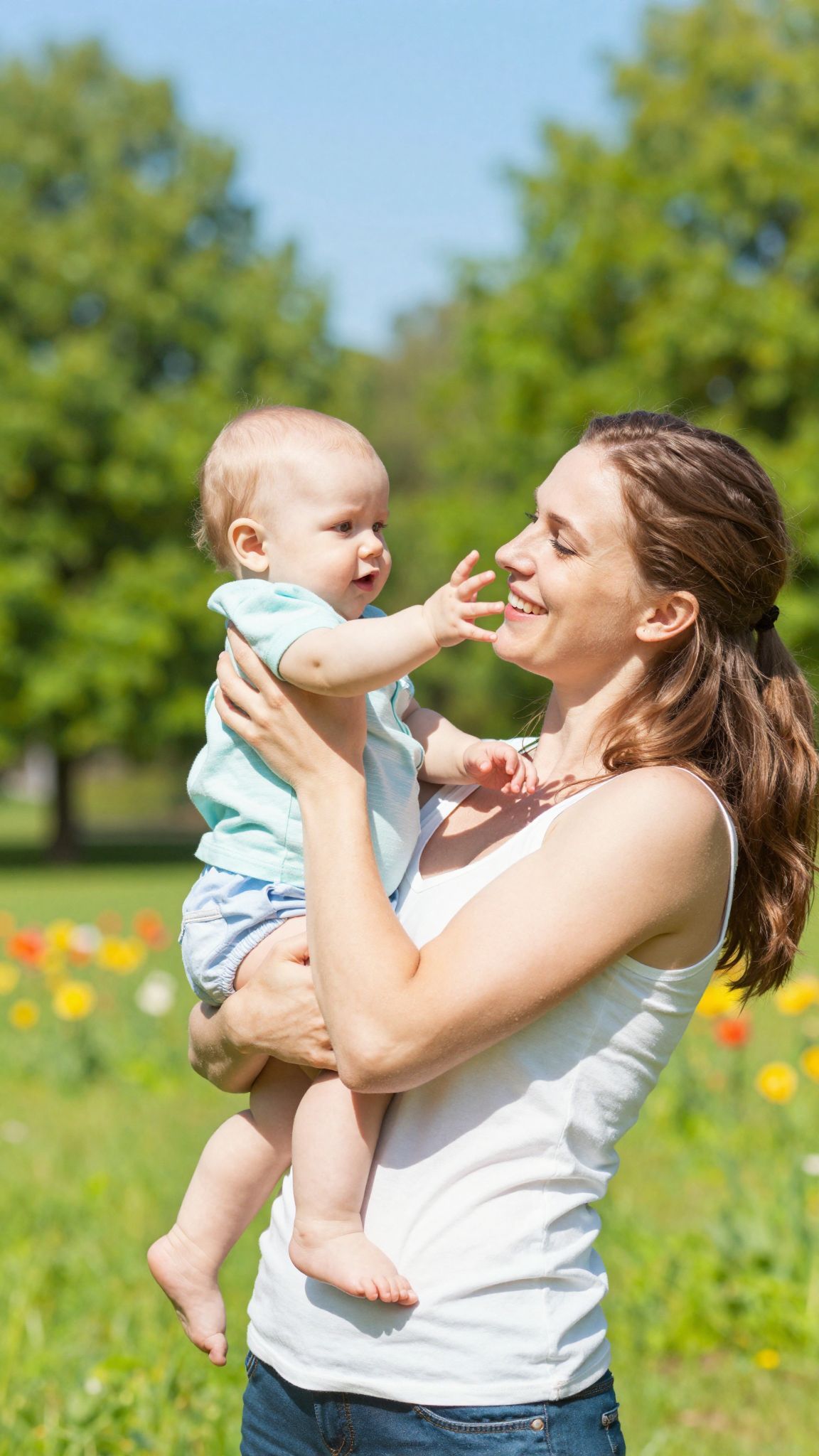 A babák a bőrkontaktustól biztonságot és szeretetet érznek.