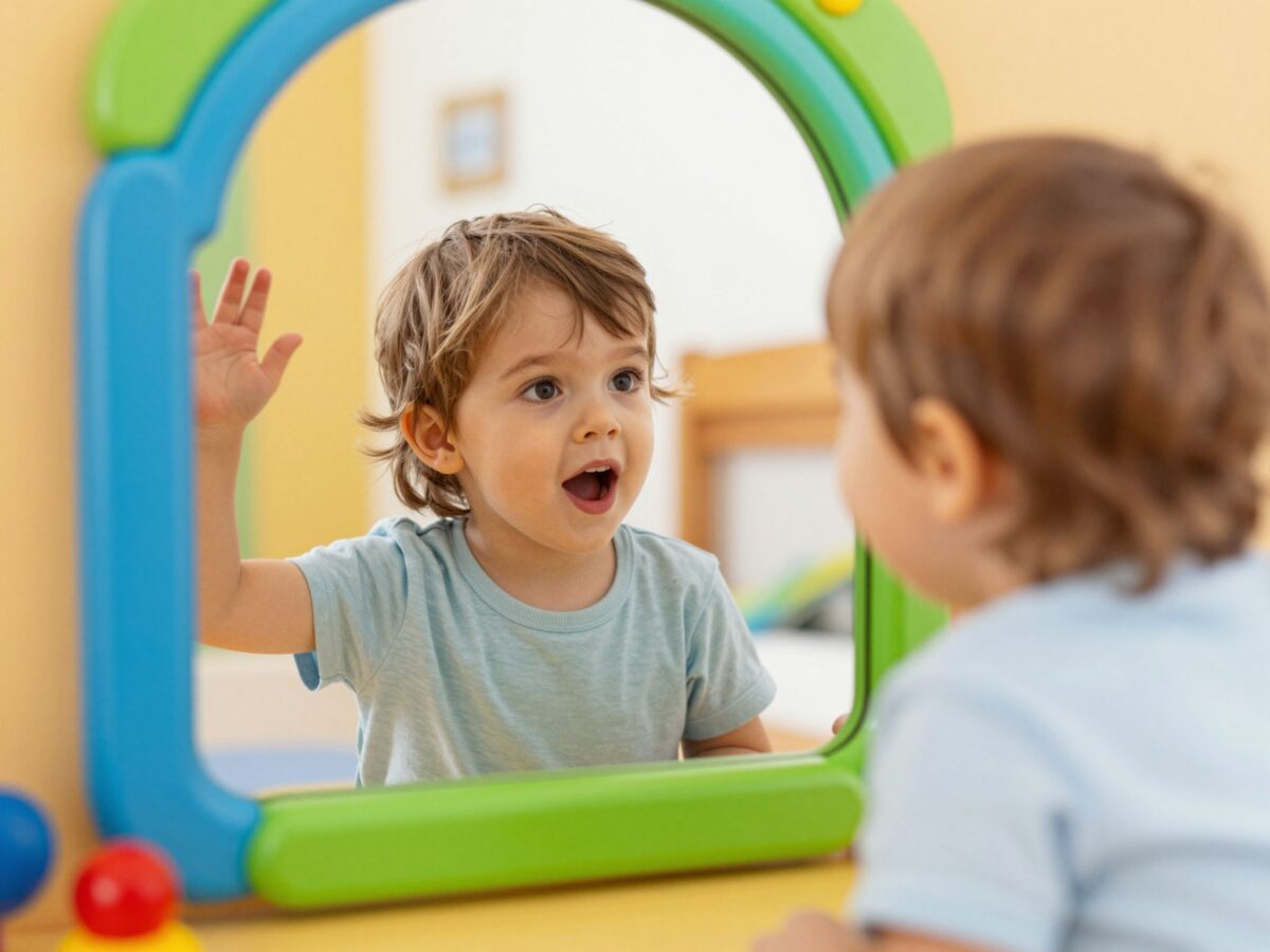 A baba és a tükörkép: Mikortól ismeri fel magát és miért fontos ez a játék?